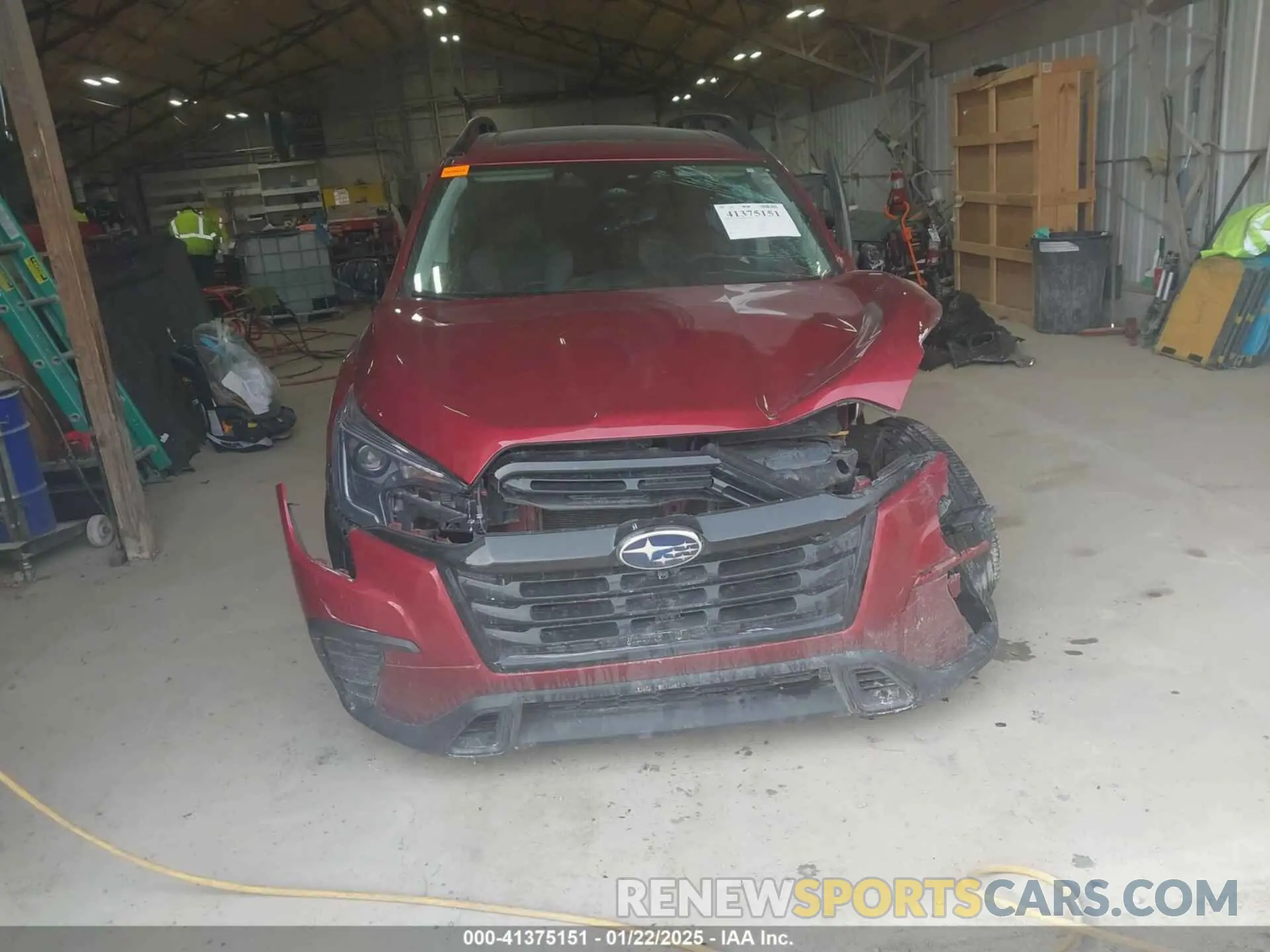 12 fotografías del automóvil dañado 4S4WMAKD8P3411879 SUBARU ASCENT 2023
