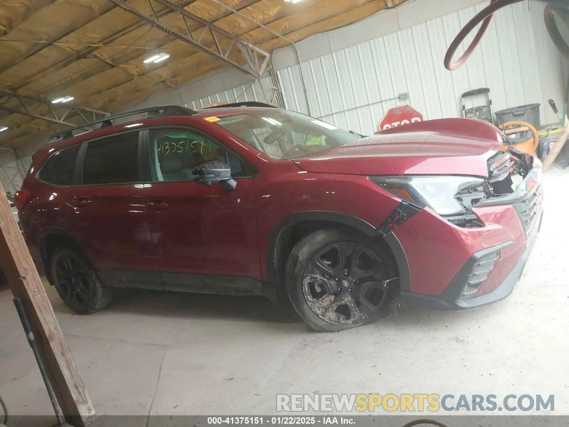 13 fotografías del automóvil dañado 4S4WMAKD8P3411879 SUBARU ASCENT 2023