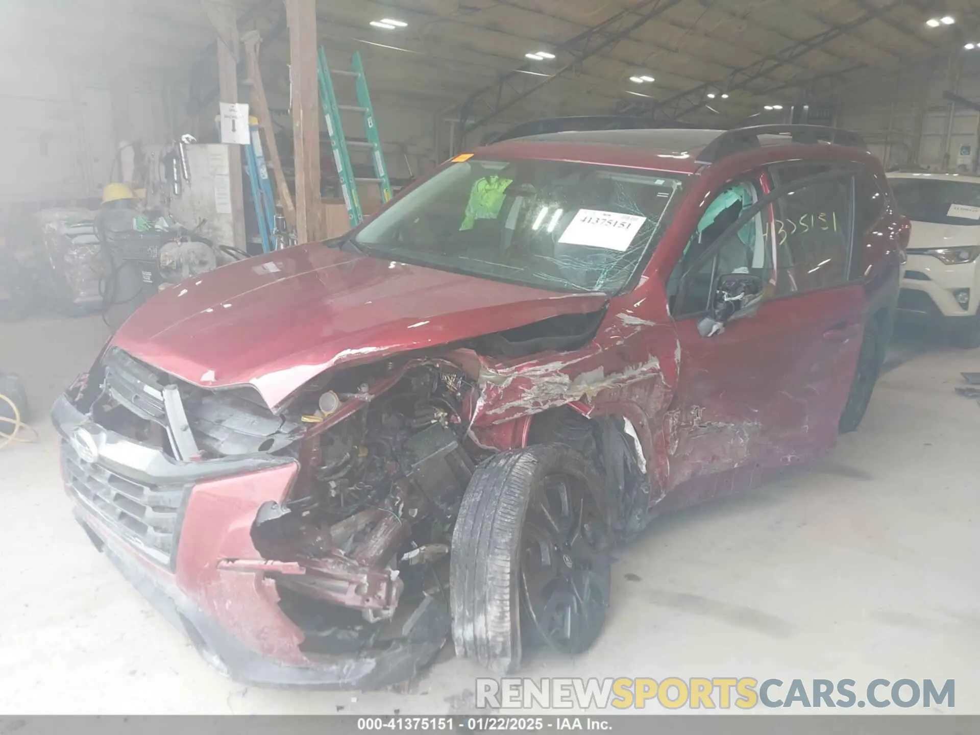 14 fotografías del automóvil dañado 4S4WMAKD8P3411879 SUBARU ASCENT 2023