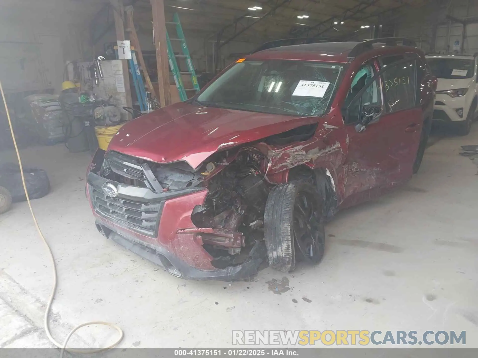 2 fotografías del automóvil dañado 4S4WMAKD8P3411879 SUBARU ASCENT 2023
