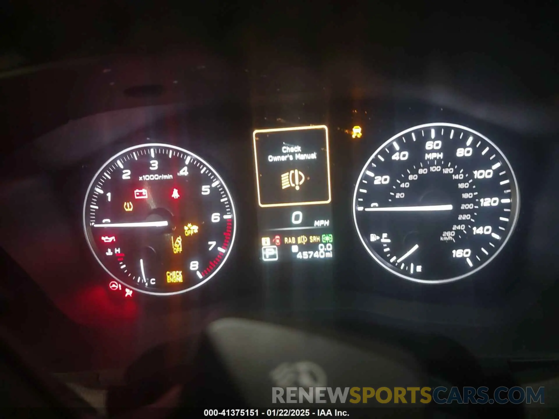 7 fotografías del automóvil dañado 4S4WMAKD8P3411879 SUBARU ASCENT 2023