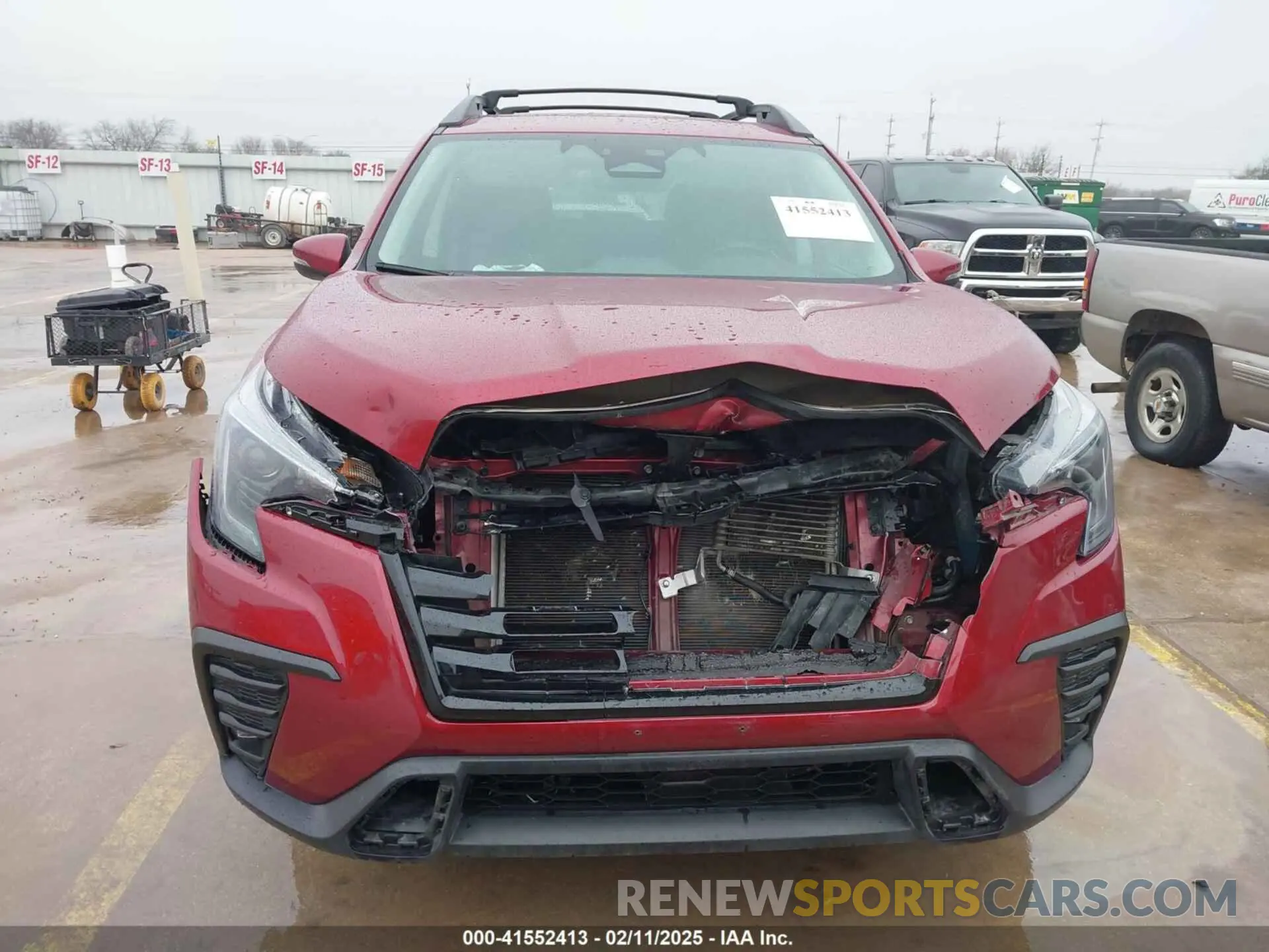 12 fotografías del automóvil dañado 4S4WMAND6P3423315 SUBARU ASCENT 2023