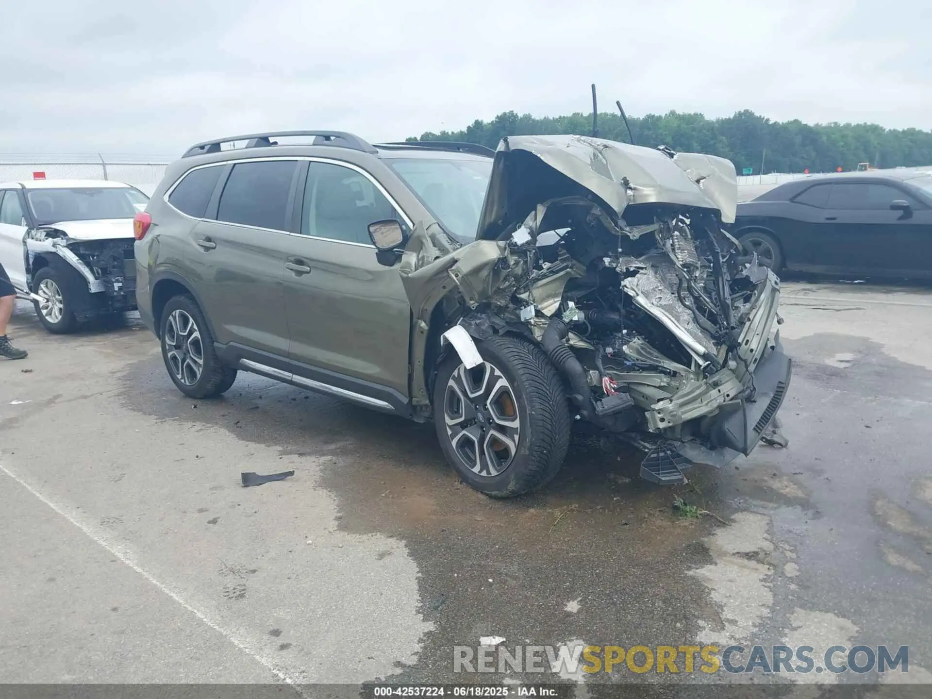 1 fotografías del automóvil dañado 4S4WMARD5P3408234 SUBARU ASCENT 2023