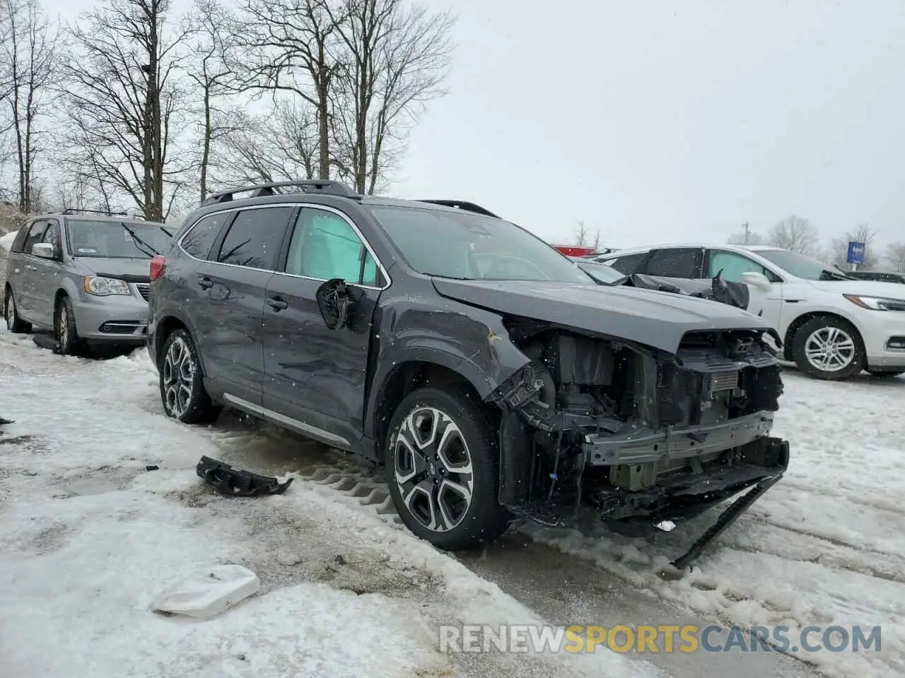 4 fotografías del automóvil dañado 4S4WMASD2P3402448 SUBARU ASCENT 2023