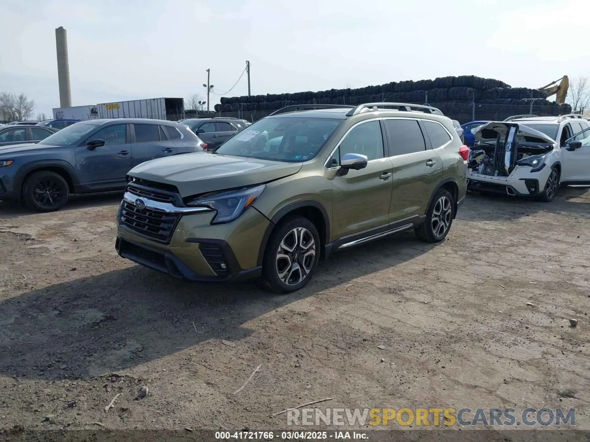 2 fotografías del automóvil dañado 4S4WMAUD2P3410658 SUBARU ASCENT 2023