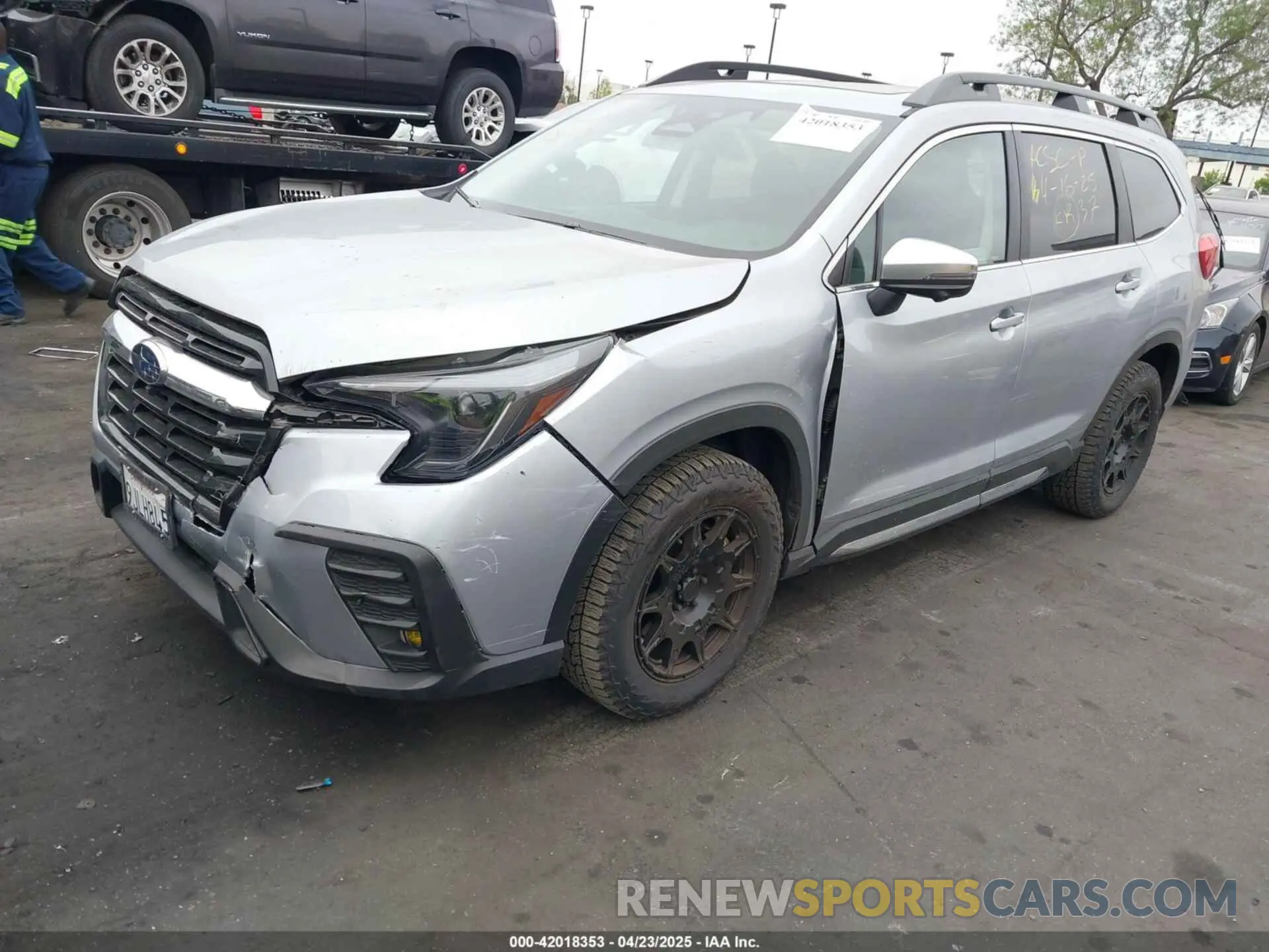 2 fotografías del automóvil dañado 4S4WMAUD7P3464456 SUBARU ASCENT 2023
