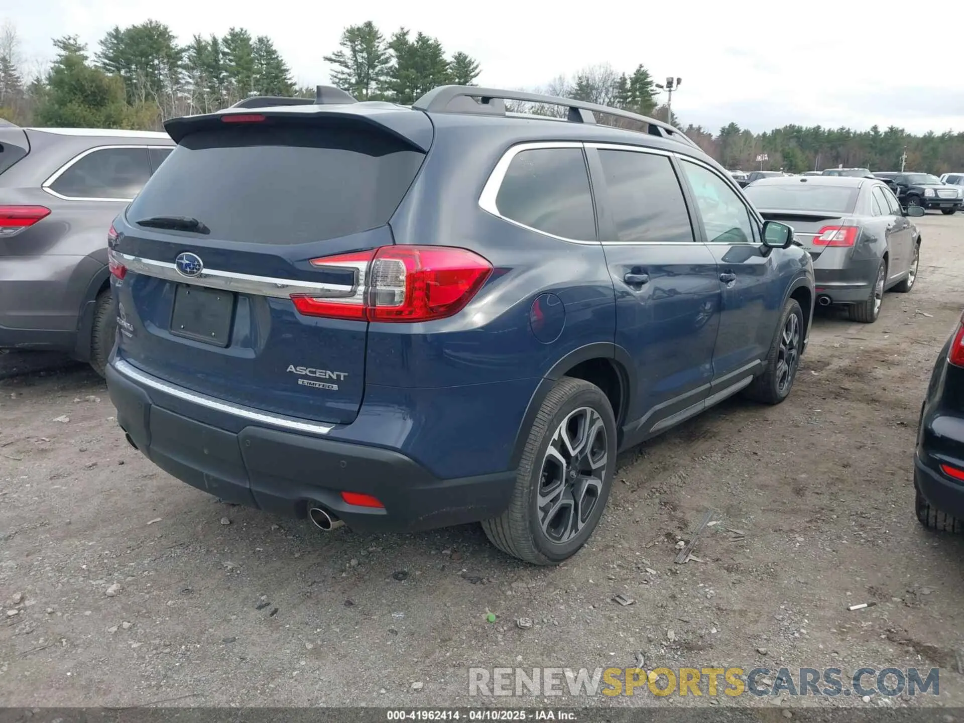4 fotografías del automóvil dañado 4S4WMAUD8P3439825 SUBARU ASCENT 2023