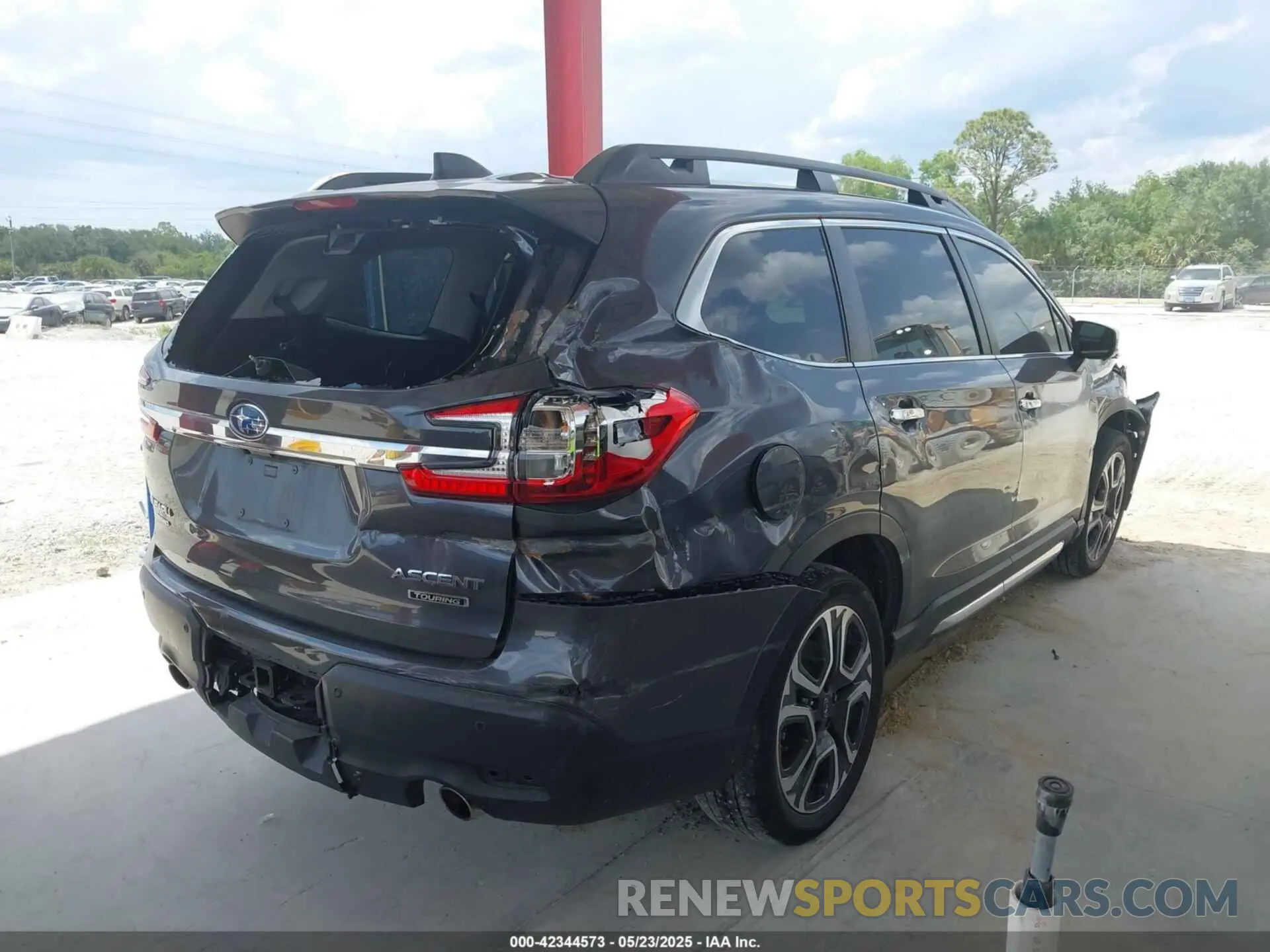 4 fotografías del automóvil dañado 4S4WMAWD3P3402355 SUBARU ASCENT 2023