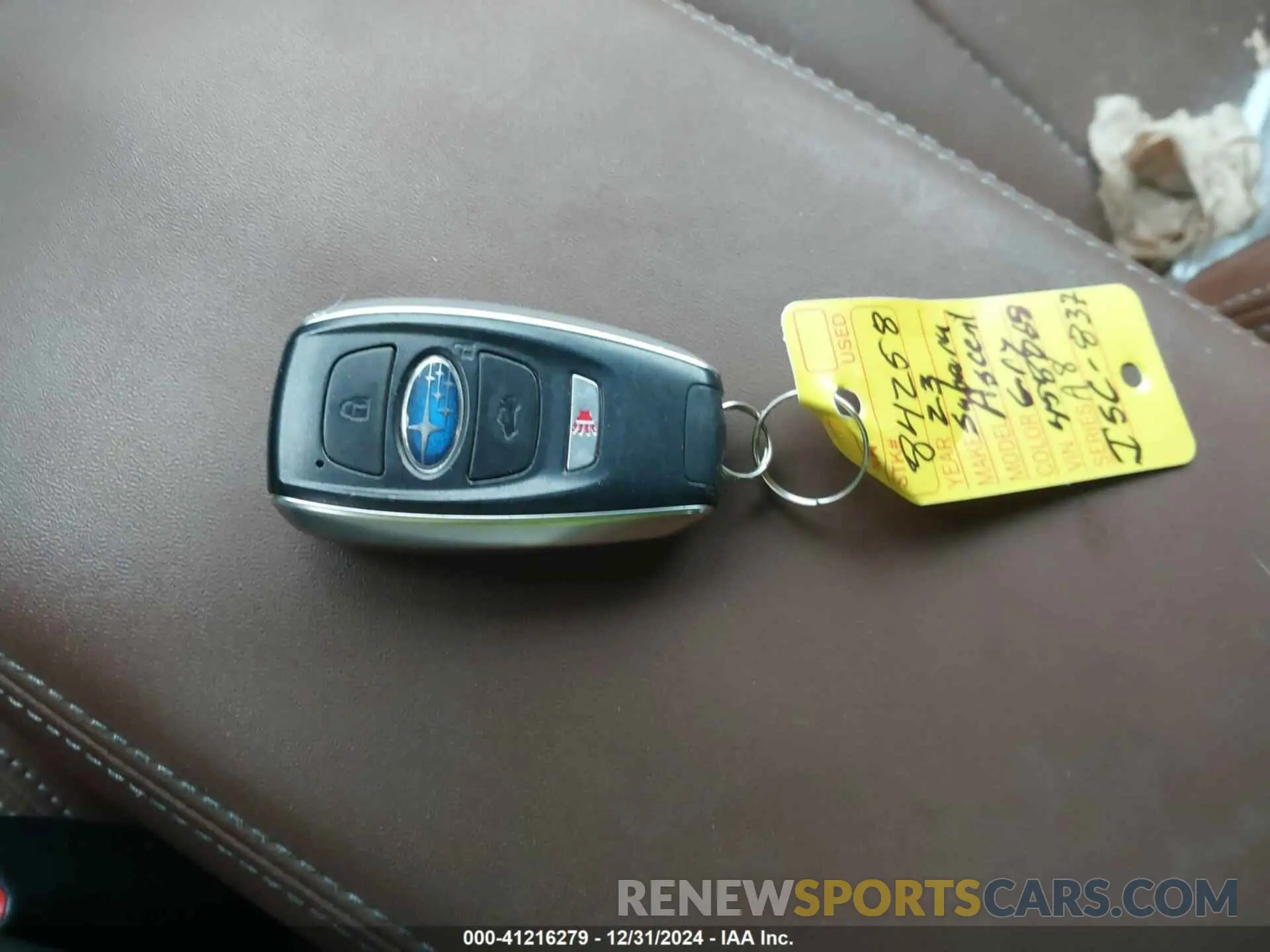 11 fotografías del automóvil dañado 4S4WMAWD5P3458068 SUBARU ASCENT 2023