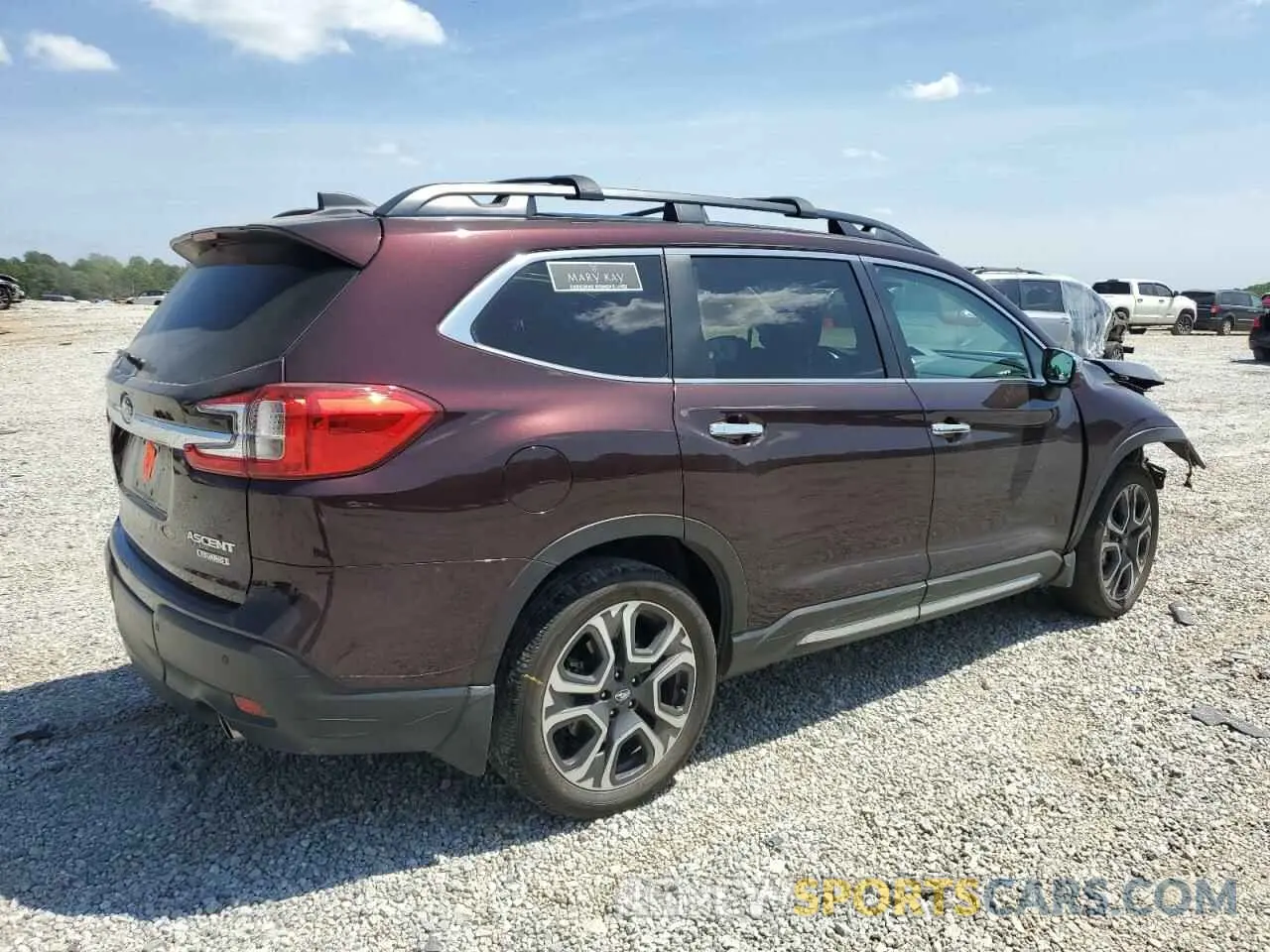 3 fotografías del automóvil dañado 4S4WMAWD7P3403766 SUBARU ASCENT 2023