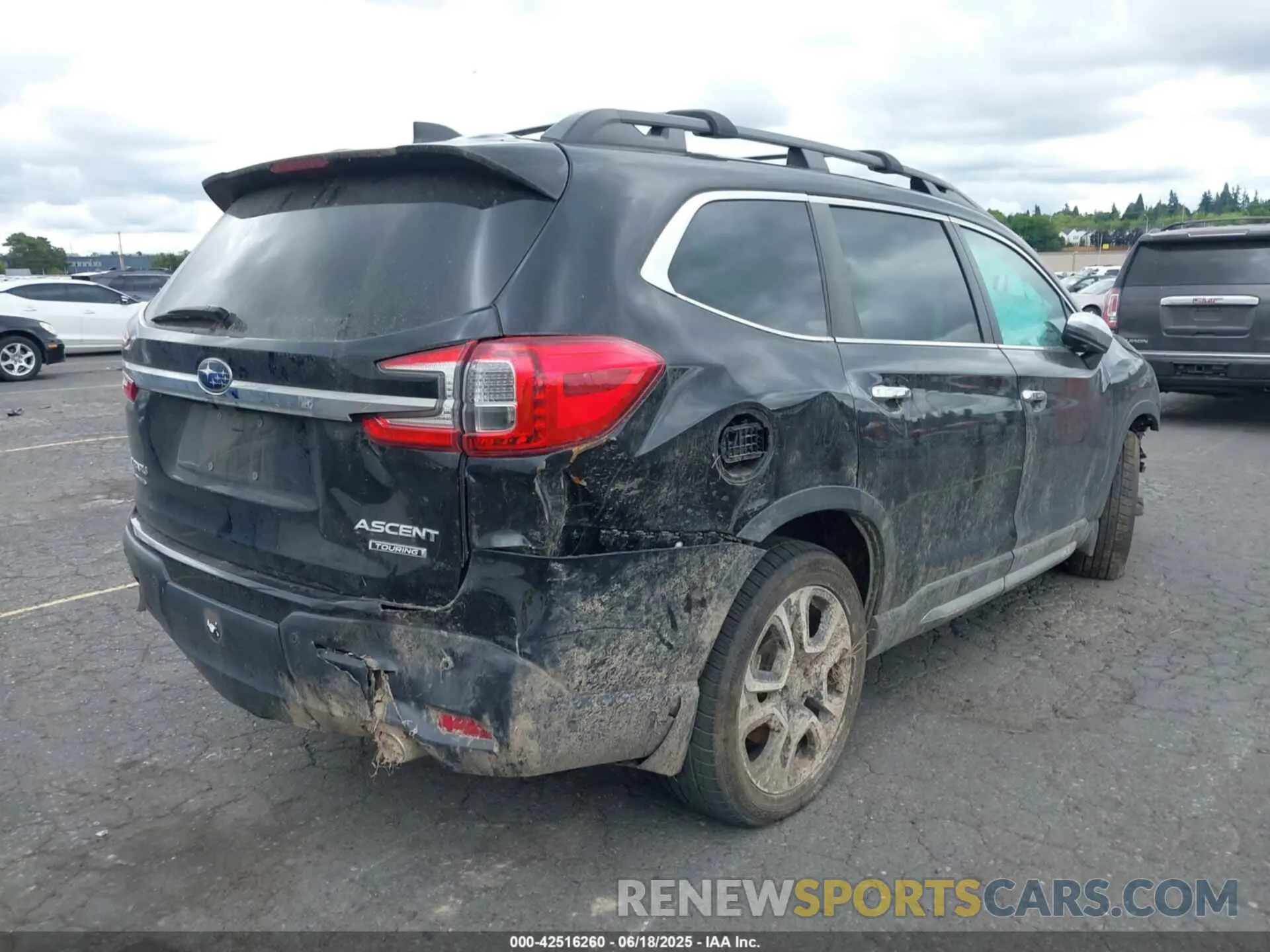 4 fotografías del automóvil dañado 4S4WMAWD7P3424861 SUBARU ASCENT 2023