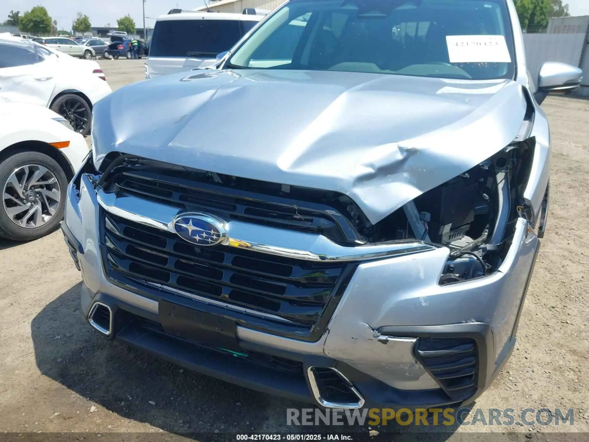 6 fotografías del automóvil dañado 4S4WMAWD7P3443989 SUBARU ASCENT 2023