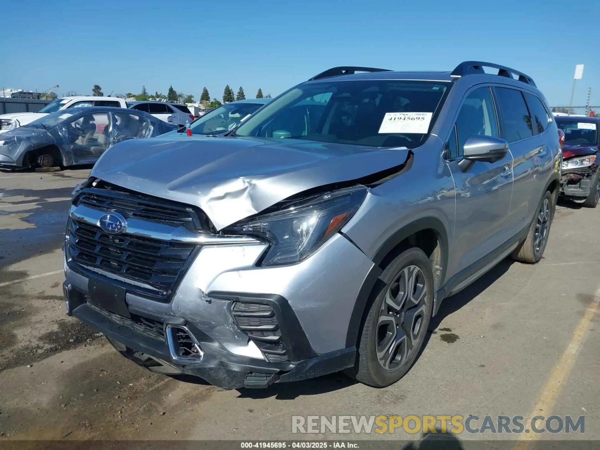 2 fotografías del automóvil dañado 4S4WMAWD7PC443989 SUBARU ASCENT 2023