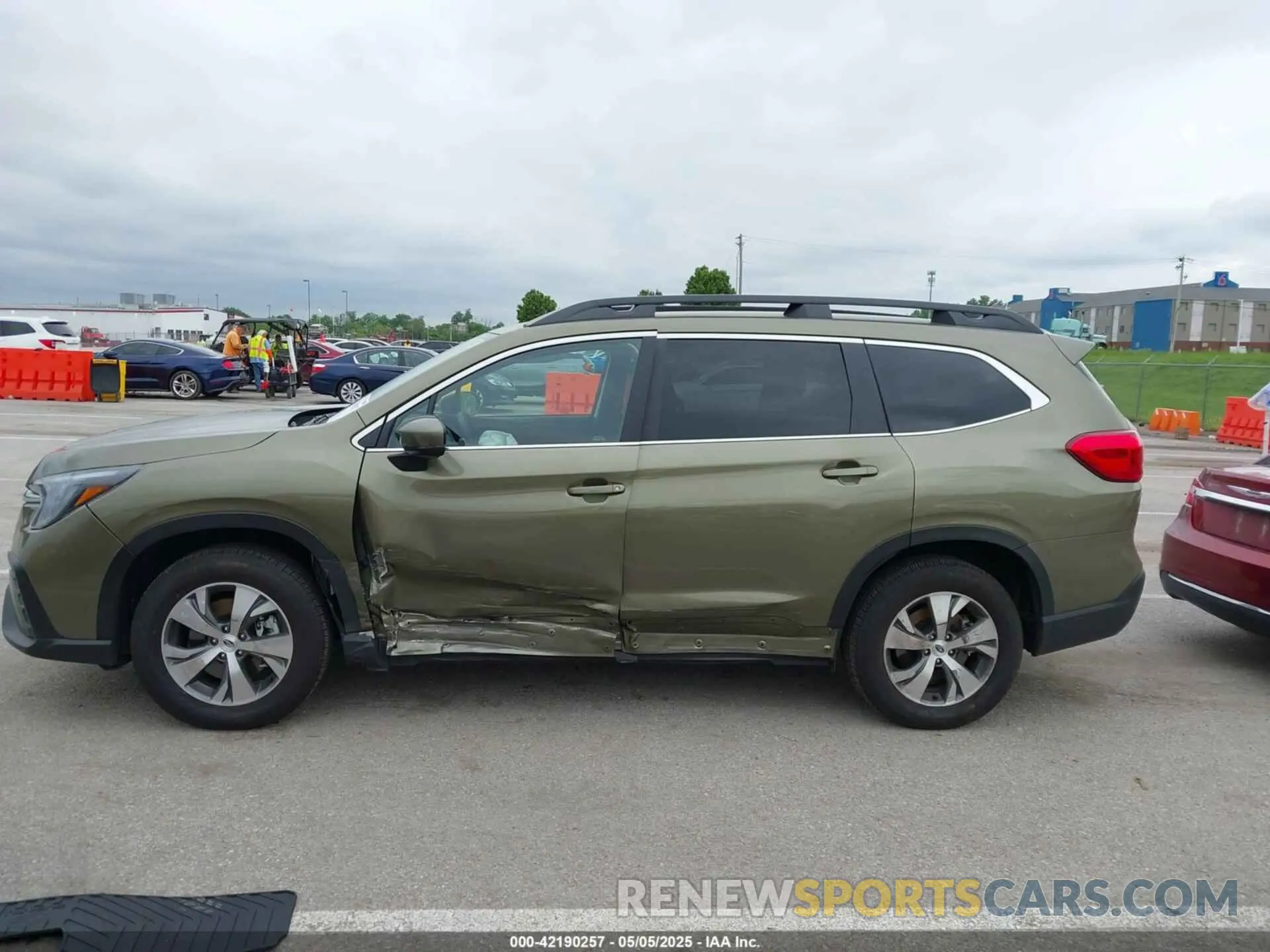 14 fotografías del automóvil dañado 4S4WMABD1R3451286 SUBARU ASCENT 2024