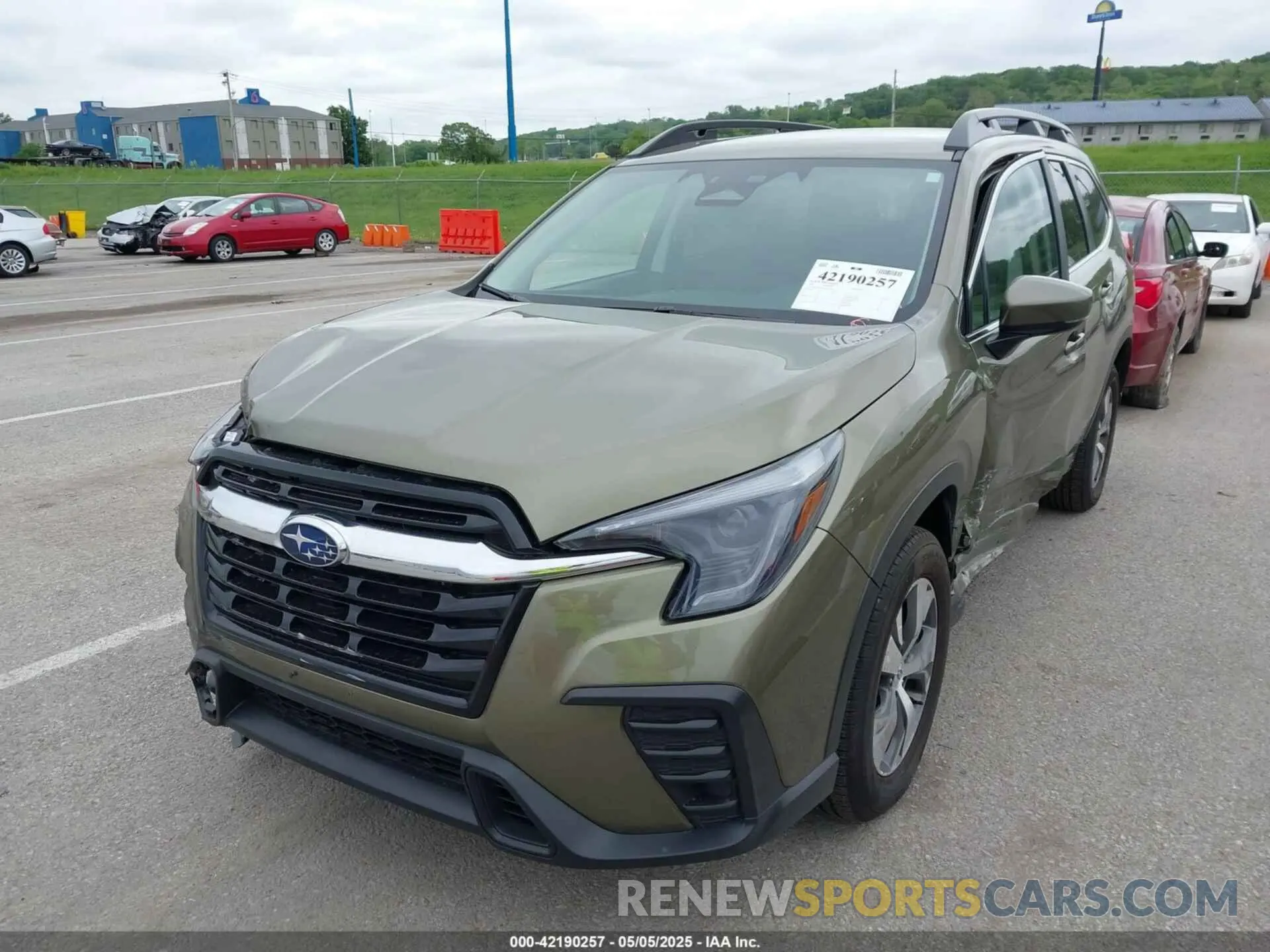 2 fotografías del automóvil dañado 4S4WMABD1R3451286 SUBARU ASCENT 2024