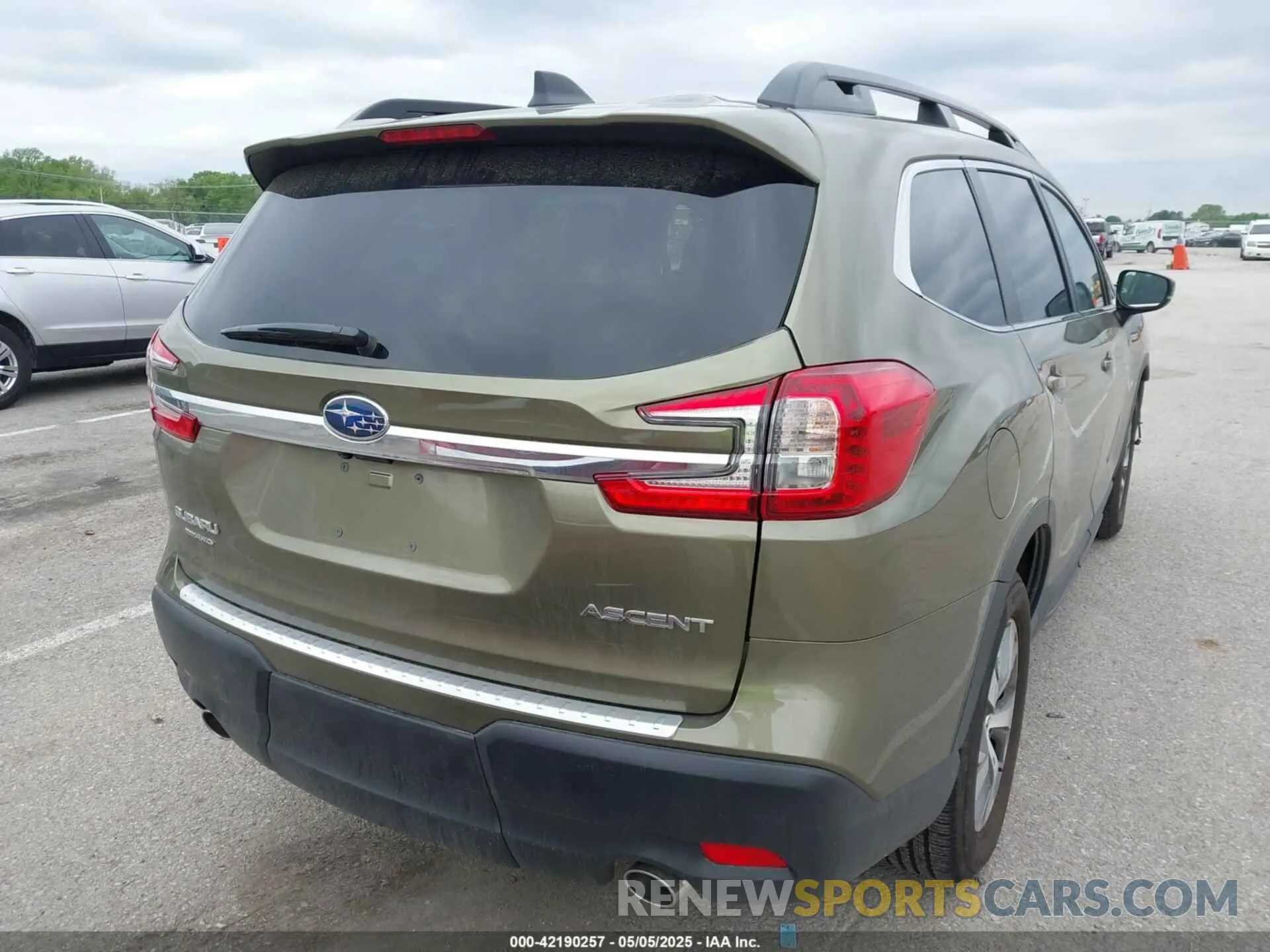 4 fotografías del automóvil dañado 4S4WMABD1R3451286 SUBARU ASCENT 2024