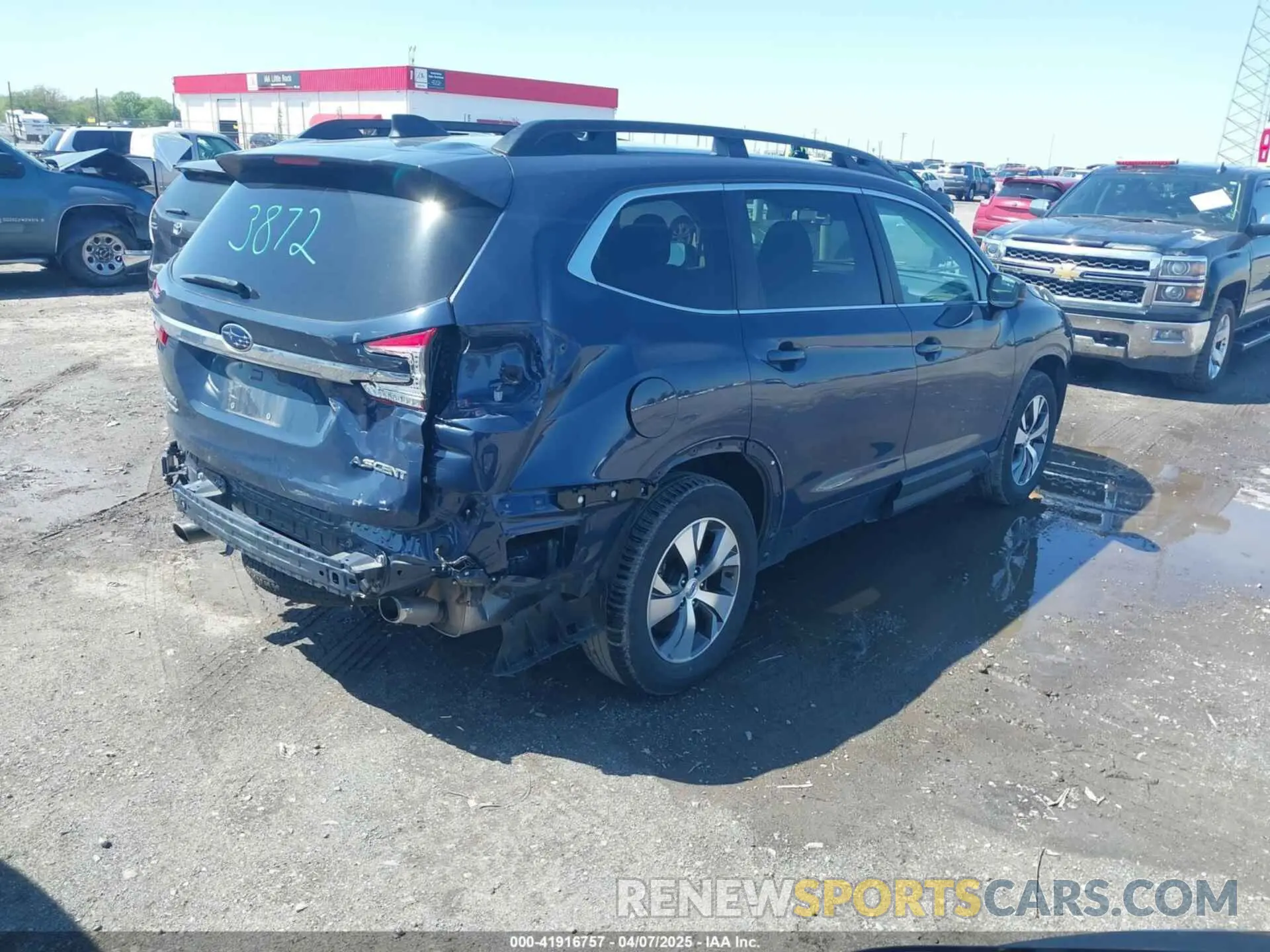 4 fotografías del automóvil dañado 4S4WMABD8R3422240 SUBARU ASCENT 2024