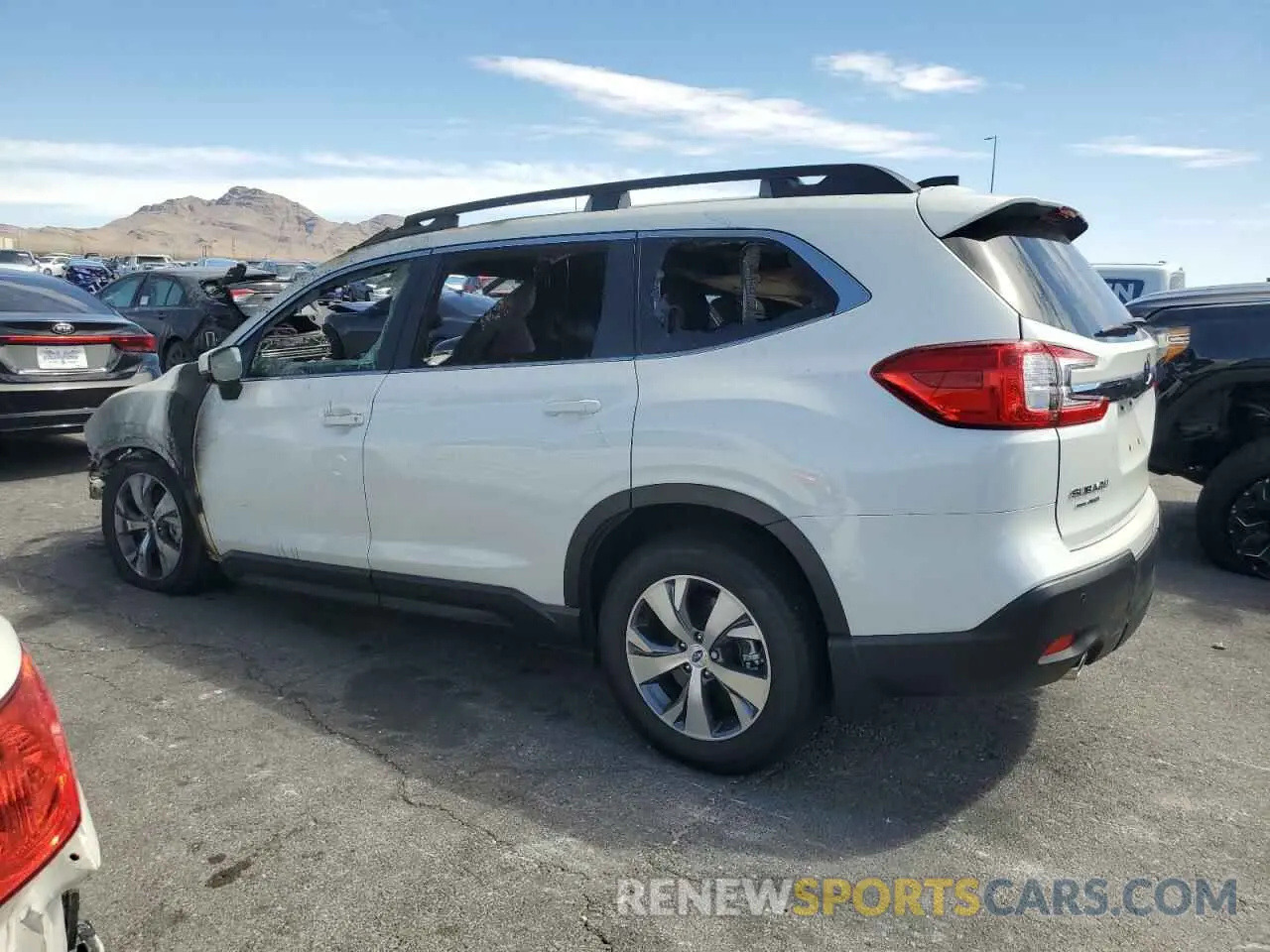 2 fotografías del automóvil dañado 4S4WMACDXR3432928 SUBARU ASCENT 2024