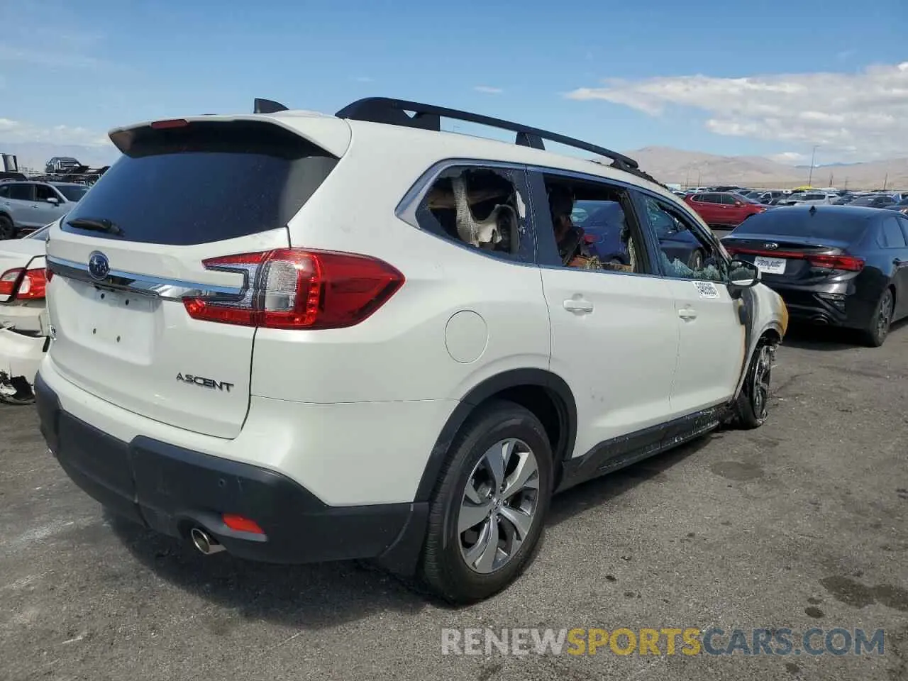 3 fotografías del automóvil dañado 4S4WMACDXR3432928 SUBARU ASCENT 2024