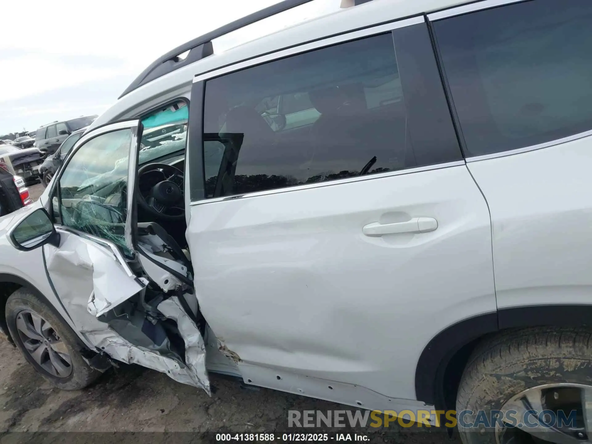 14 fotografías del automóvil dañado 4S4WMAED0R3457088 SUBARU ASCENT 2024
