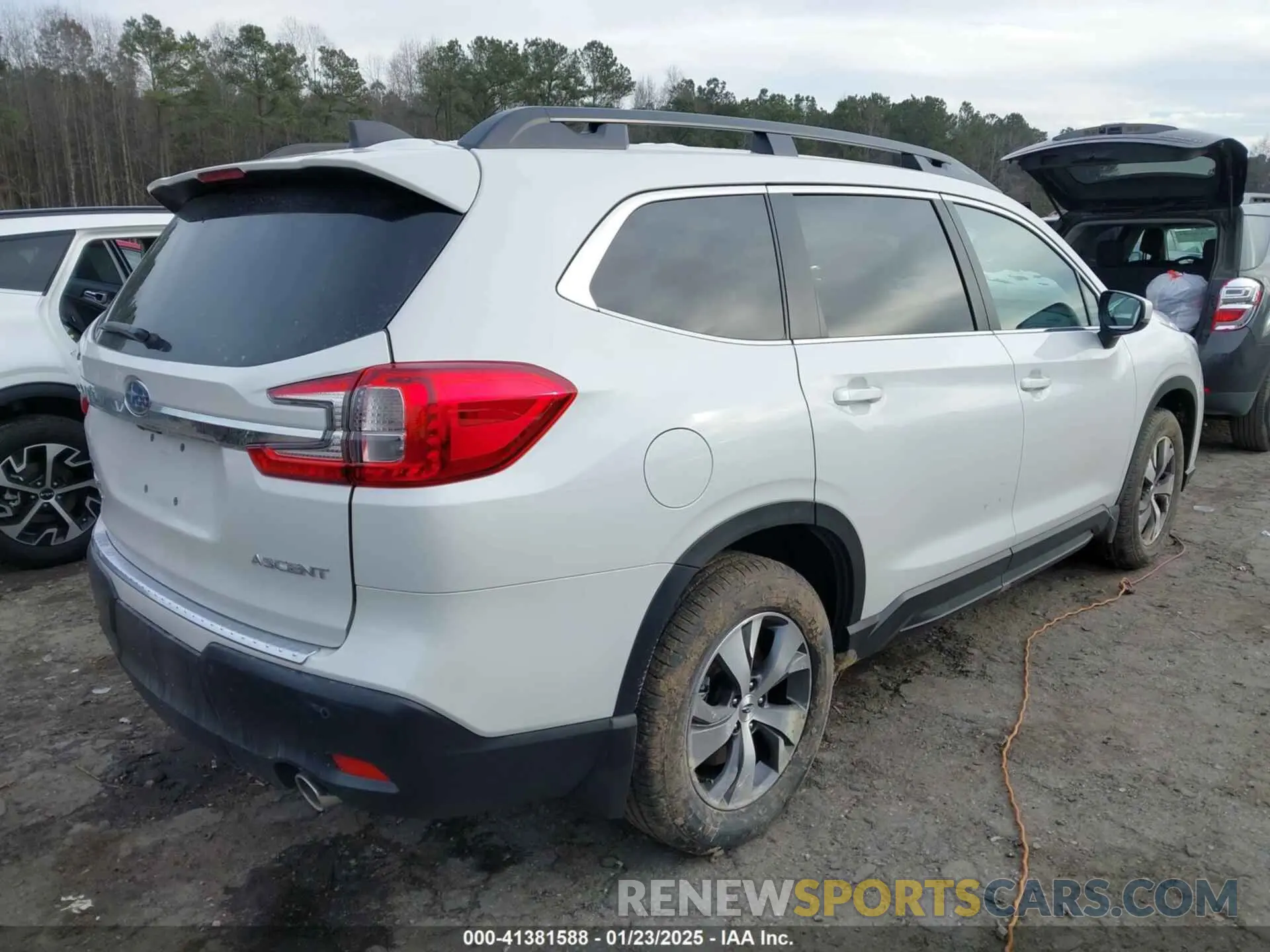 4 fotografías del automóvil dañado 4S4WMAED0R3457088 SUBARU ASCENT 2024