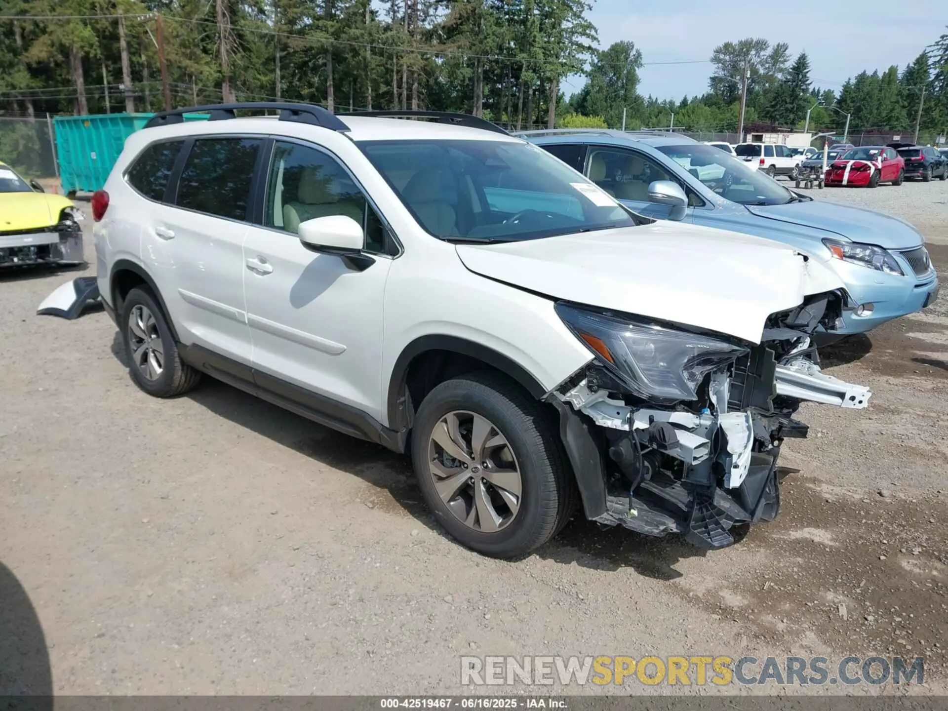 1 fotografías del automóvil dañado 4S4WMAEDXR3447992 SUBARU ASCENT 2024