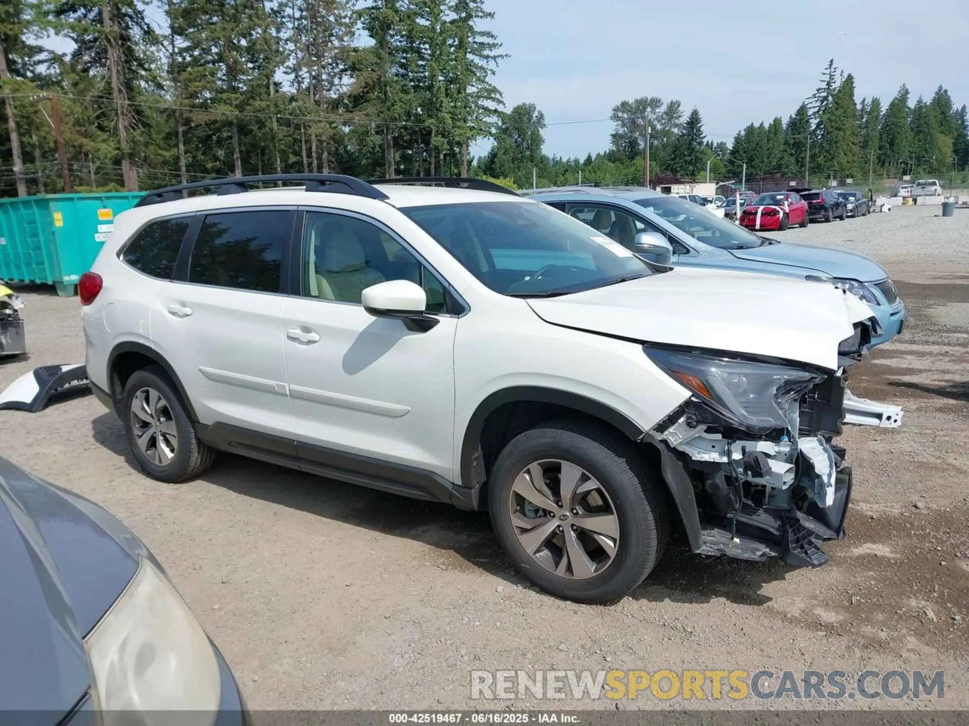 14 fotografías del automóvil dañado 4S4WMAEDXR3447992 SUBARU ASCENT 2024