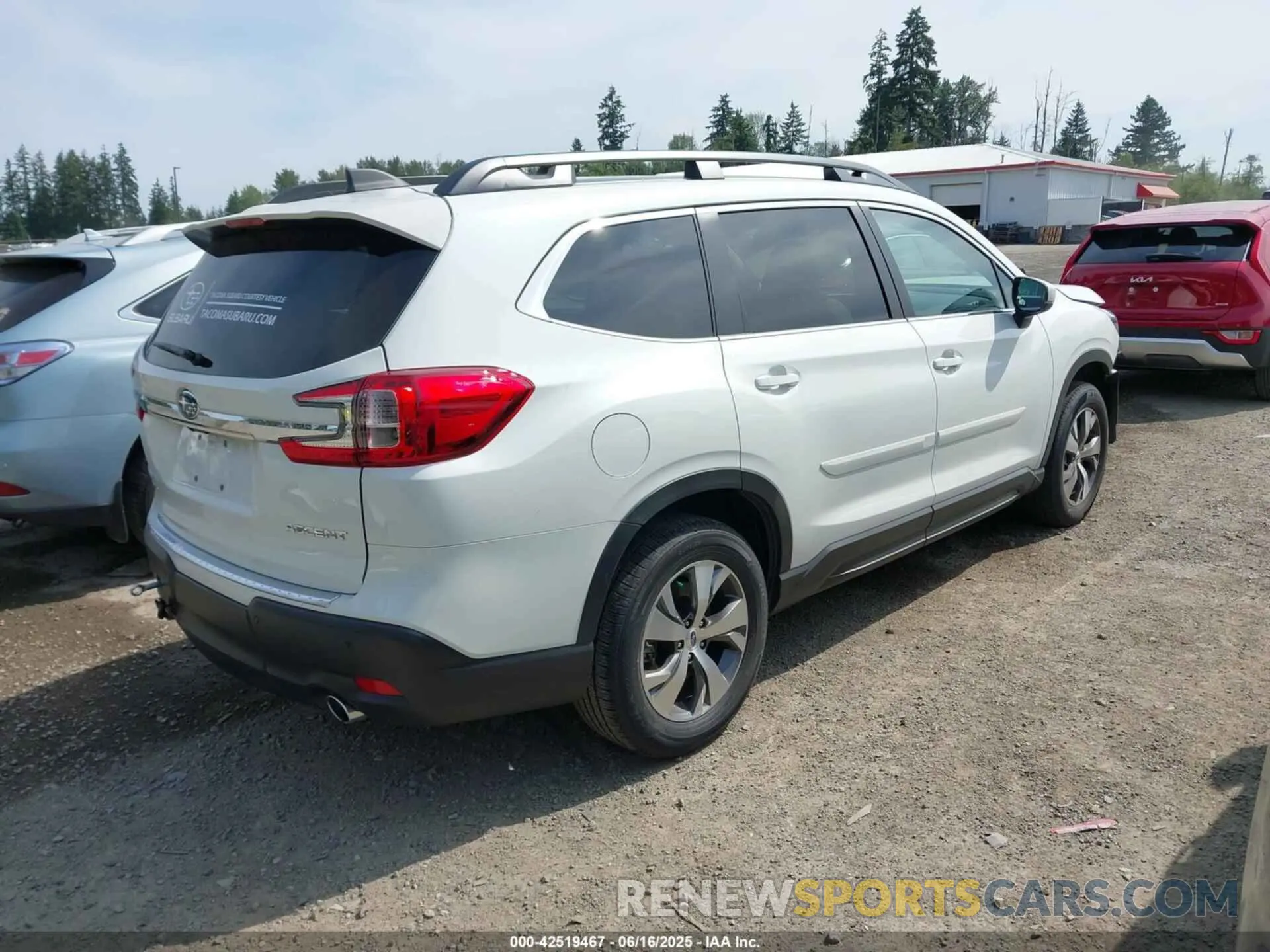 4 fotografías del automóvil dañado 4S4WMAEDXR3447992 SUBARU ASCENT 2024