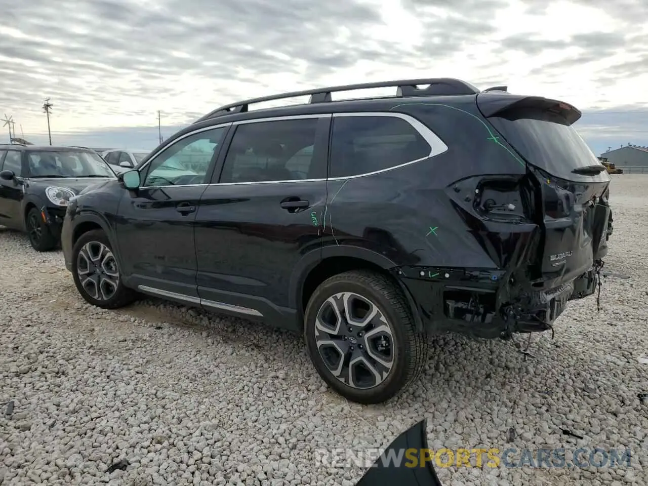 2 fotografías del automóvil dañado 4S4WMAND7R3447030 SUBARU ASCENT 2024