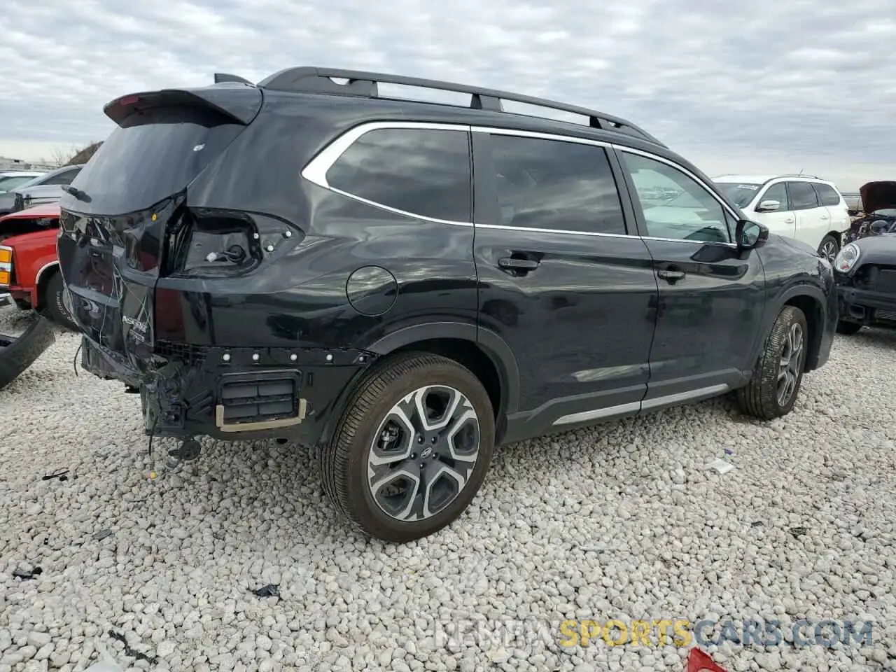 3 fotografías del automóvil dañado 4S4WMAND7R3447030 SUBARU ASCENT 2024