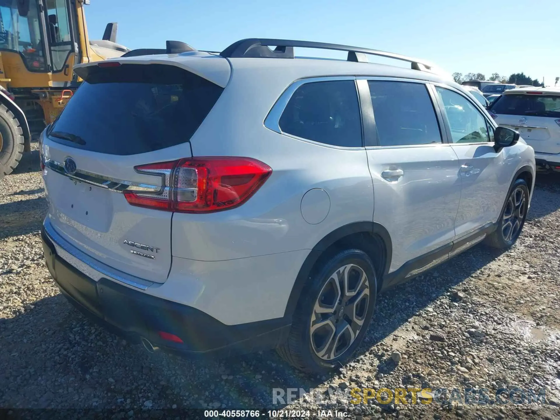 4 fotografías del automóvil dañado 4S4WMARD0R3423839 SUBARU ASCENT 2024