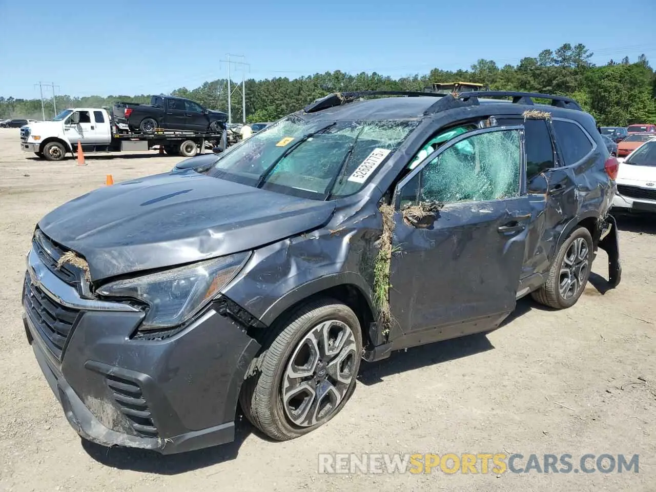1 fotografías del automóvil dañado 4S4WMASD3R3455341 SUBARU ASCENT 2024