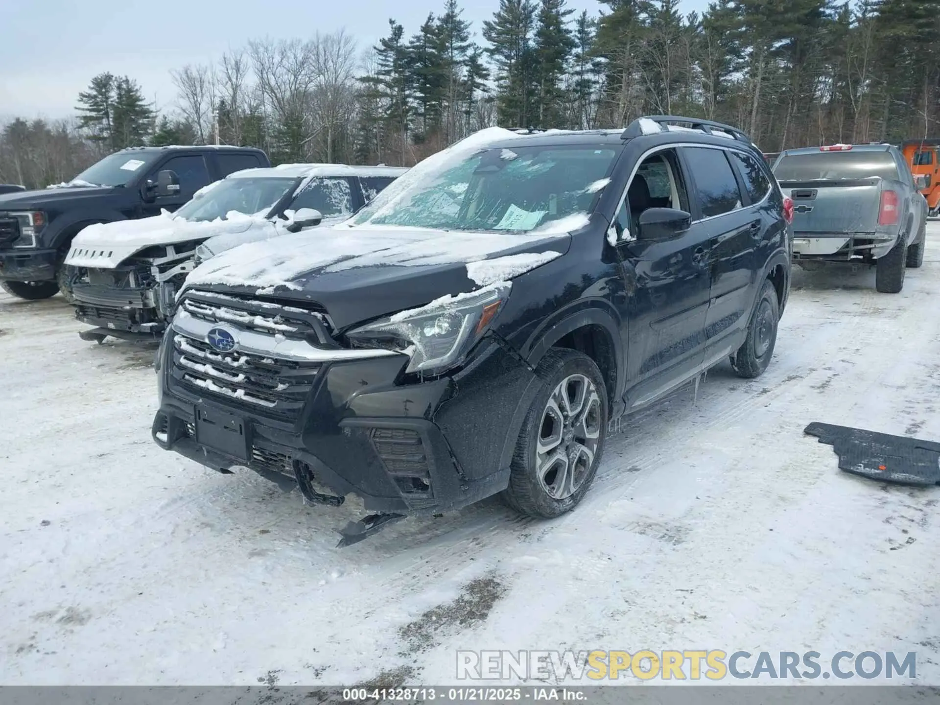 2 fotografías del automóvil dañado 4S4WMAUD4R3437153 SUBARU ASCENT 2024