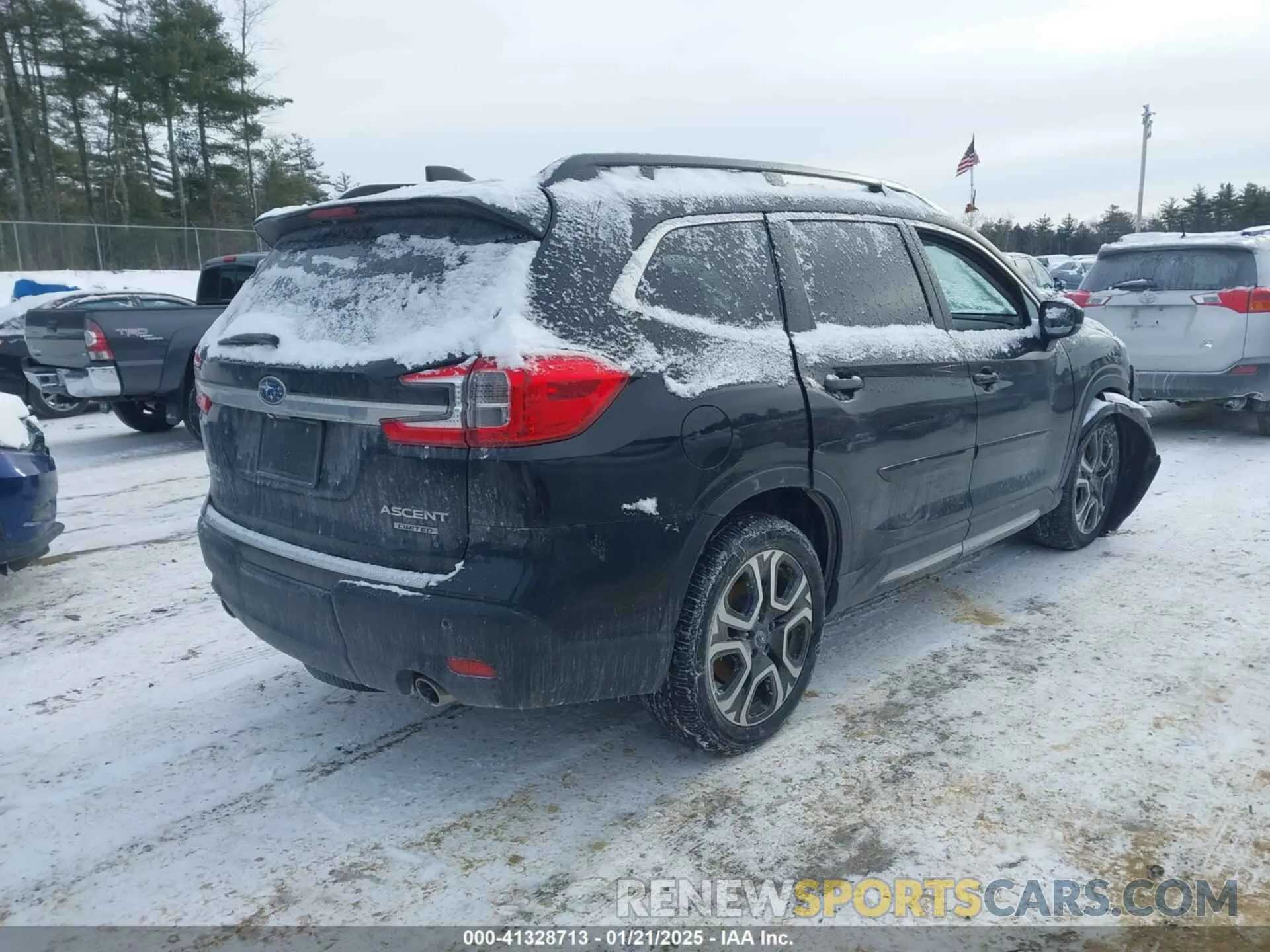 4 fotografías del automóvil dañado 4S4WMAUD4R3437153 SUBARU ASCENT 2024