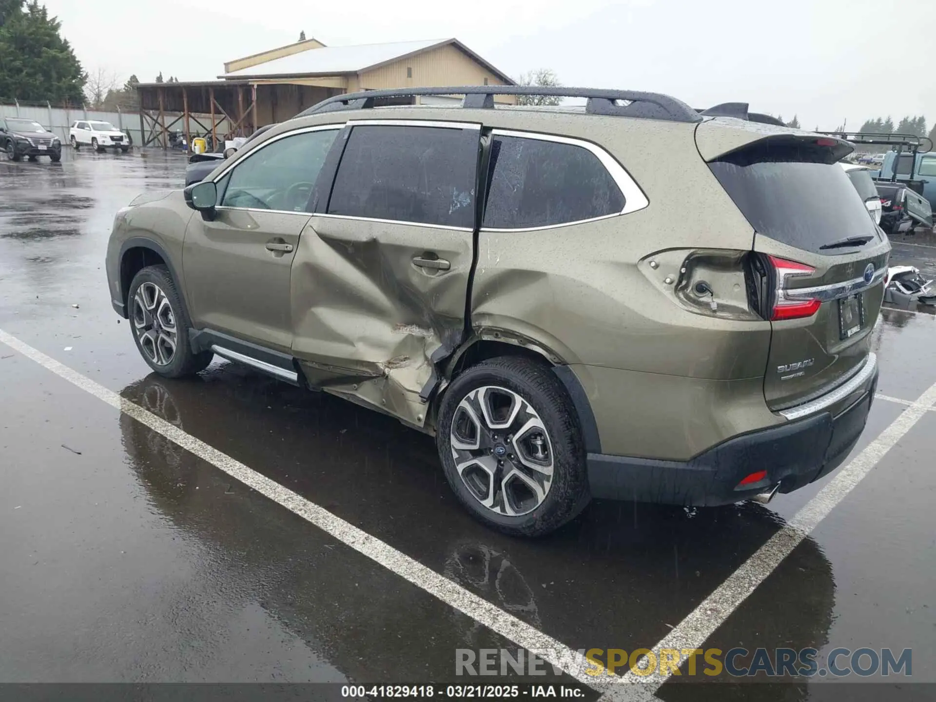 3 fotografías del automóvil dañado 4S4WMAUD5R3441356 SUBARU ASCENT 2024