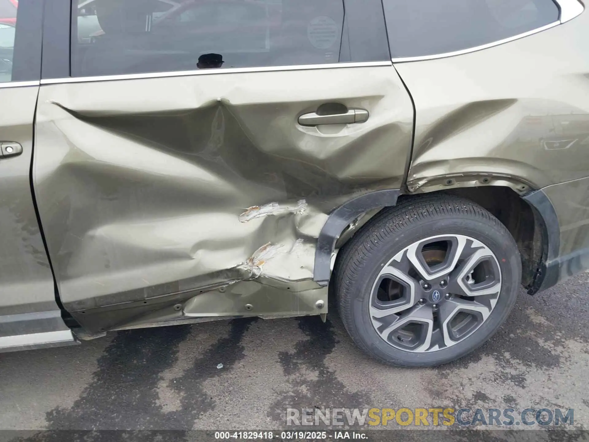 6 fotografías del automóvil dañado 4S4WMAUD5R3441356 SUBARU ASCENT 2024