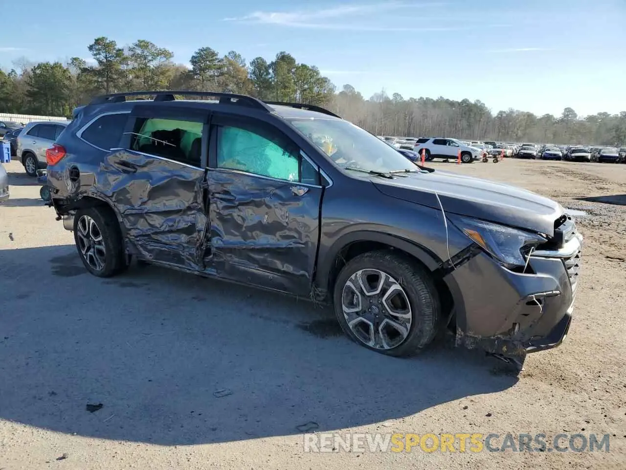 4 fotografías del automóvil dañado 4S4WMAUD6R3425425 SUBARU ASCENT 2024