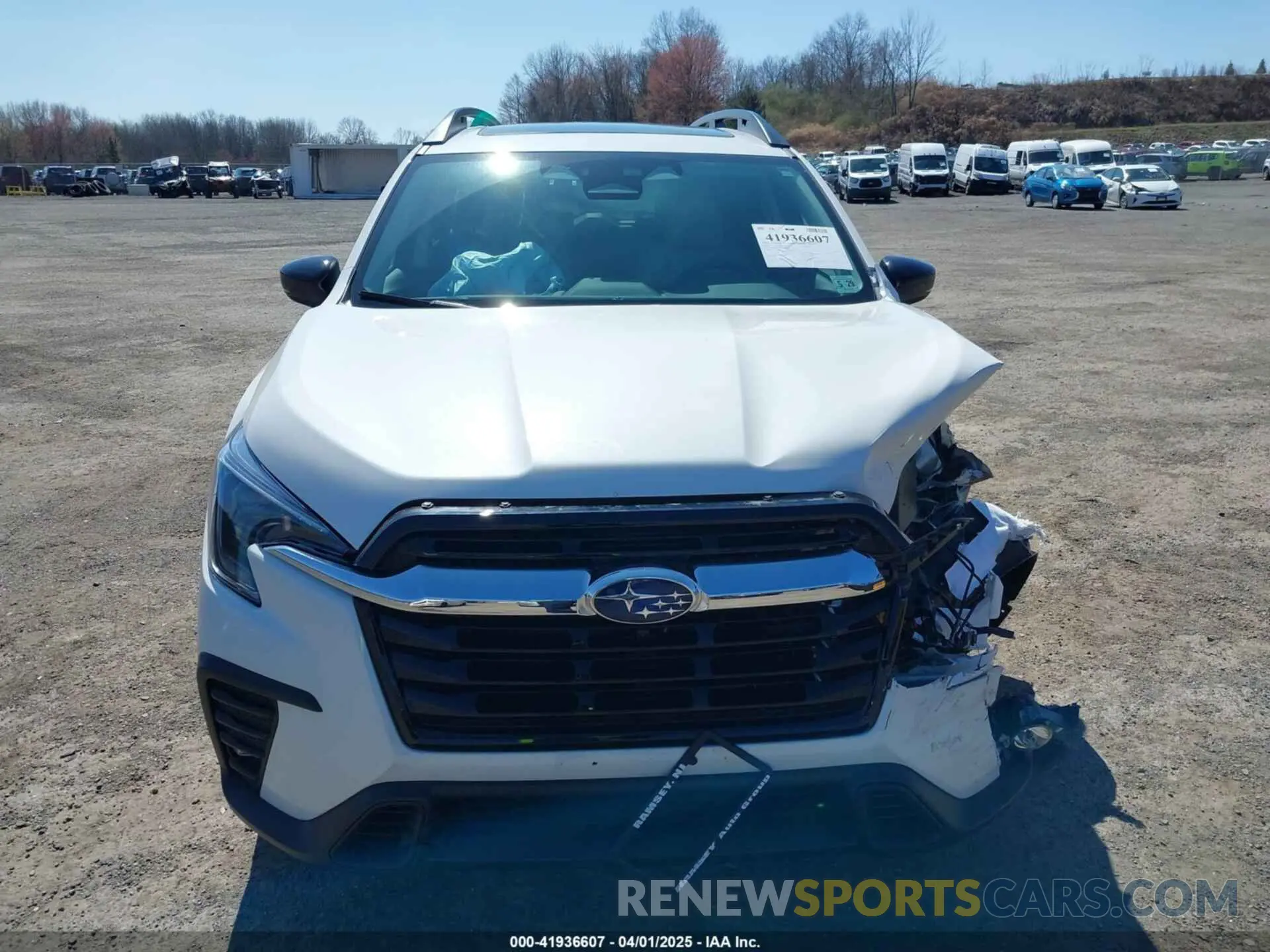 12 fotografías del automóvil dañado 4S4WMAUD9R3438413 SUBARU ASCENT 2024