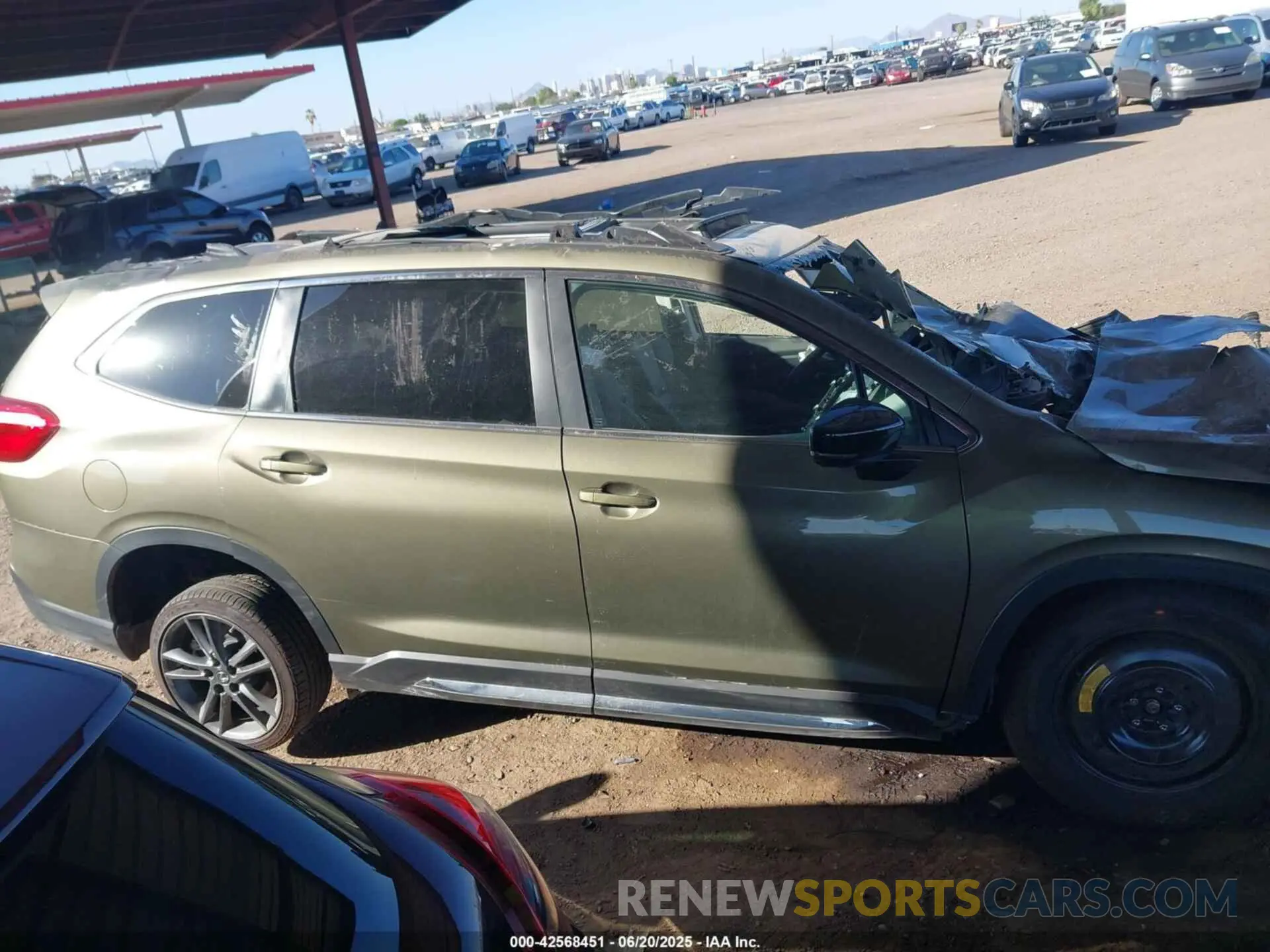 14 fotografías del automóvil dañado 4S4WMAUDXR3455768 SUBARU ASCENT 2024