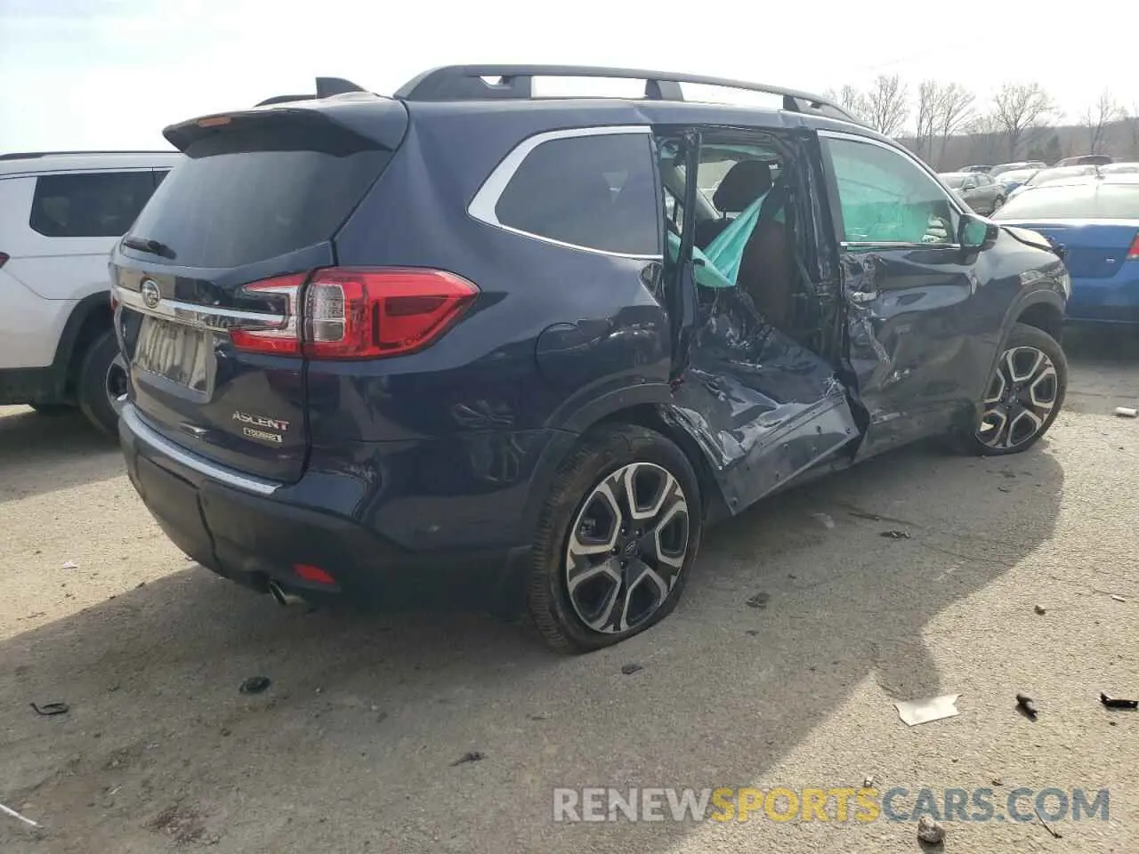 3 fotografías del automóvil dañado 4S4WMAWD0R3424512 SUBARU ASCENT 2024