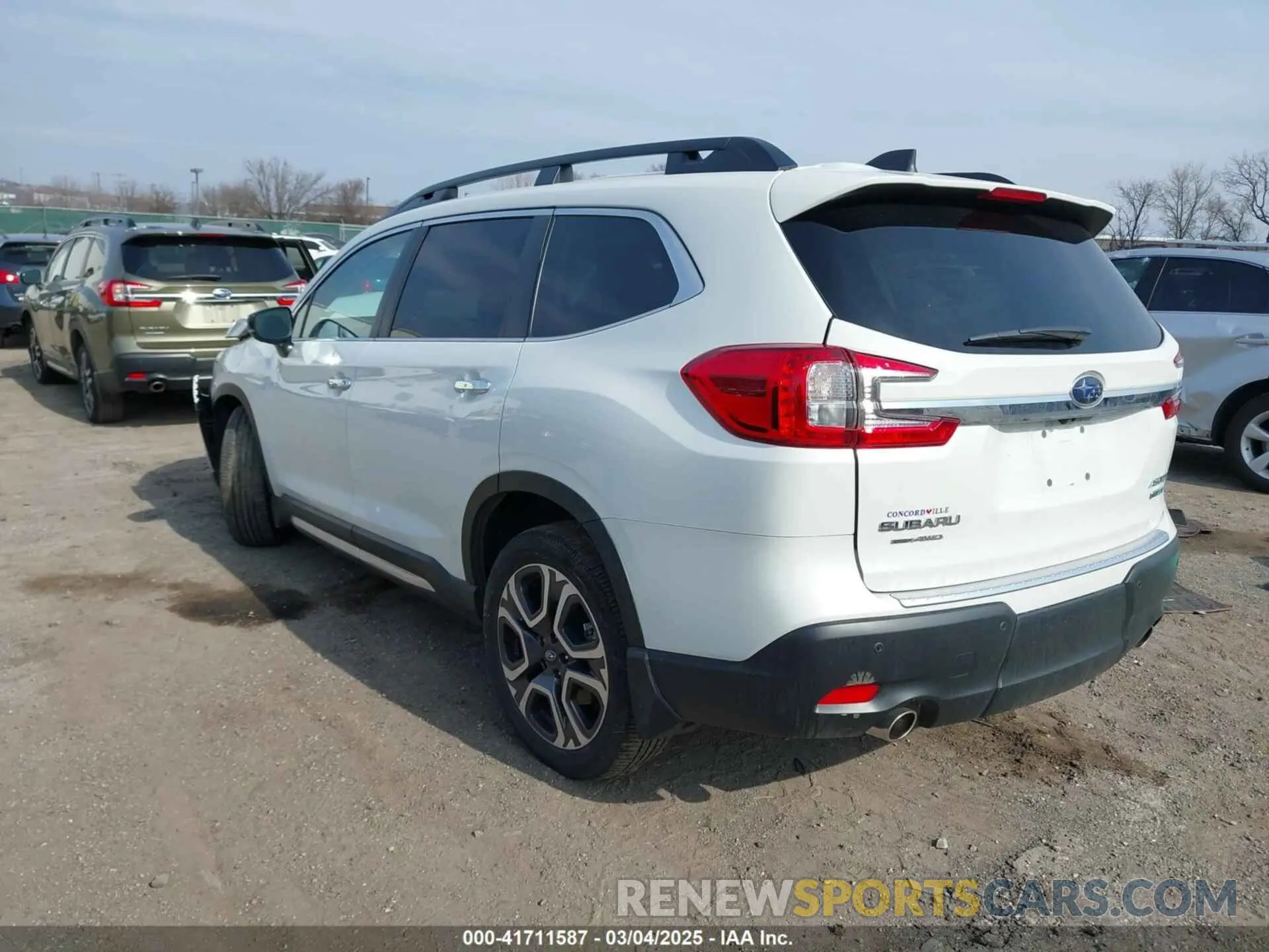 3 fotografías del automóvil dañado 4S4WMAWD2R3423801 SUBARU ASCENT 2024