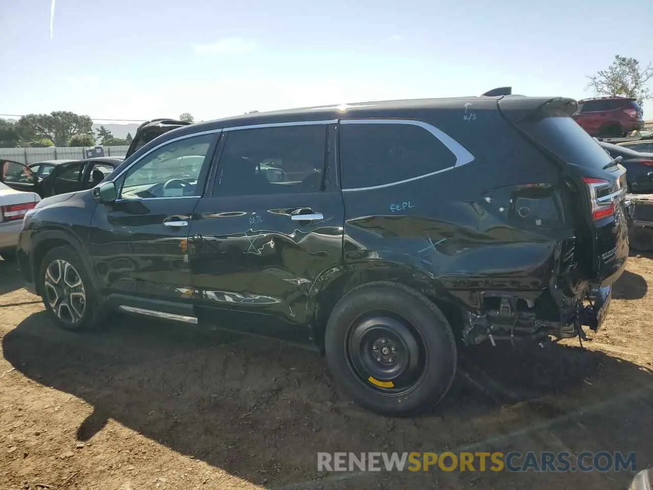2 fotografías del automóvil dañado 4S4WMAWD5R3459501 SUBARU ASCENT 2024