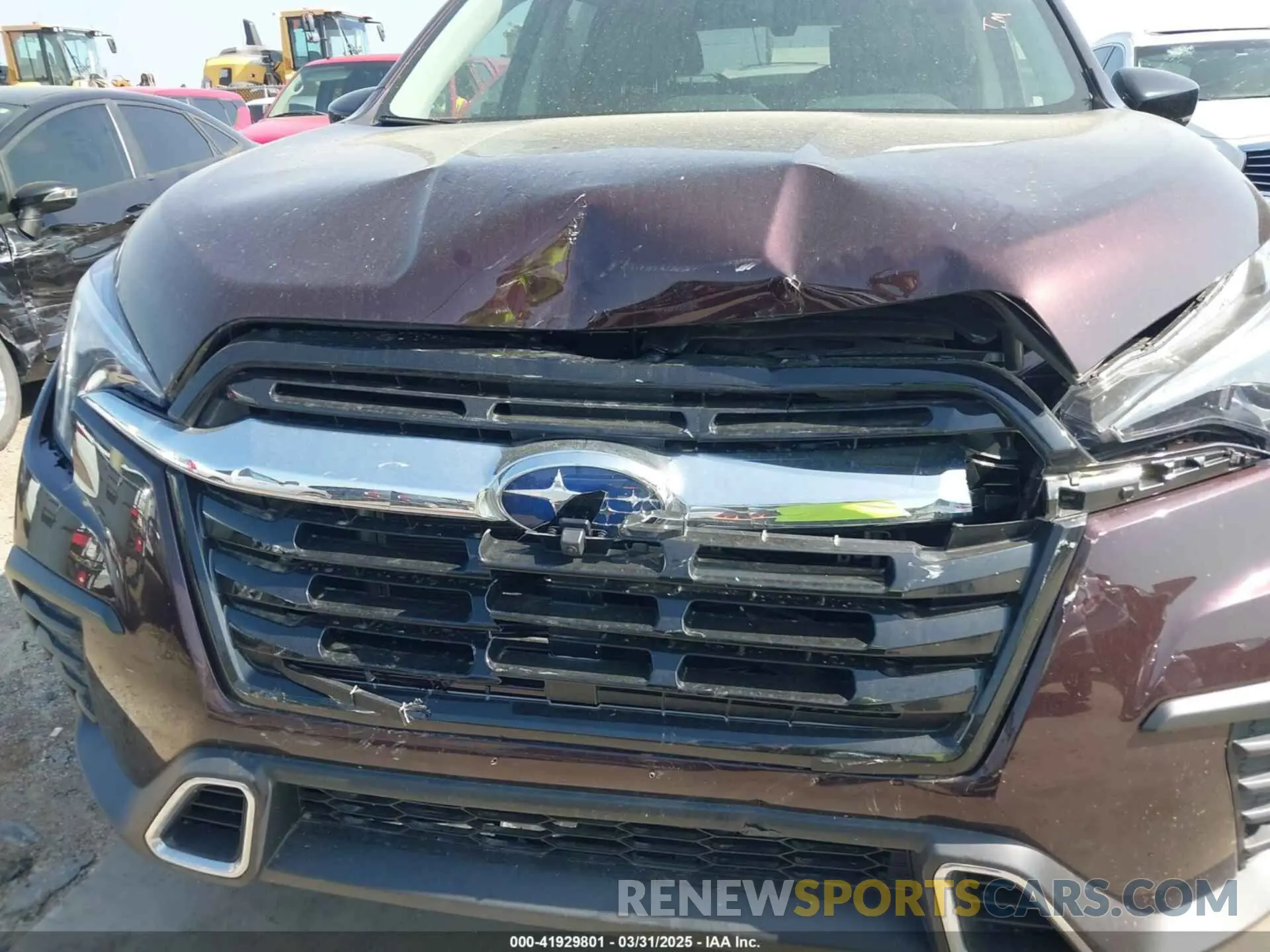 6 fotografías del automóvil dañado 4S4WMAWD6R3442402 SUBARU ASCENT 2024