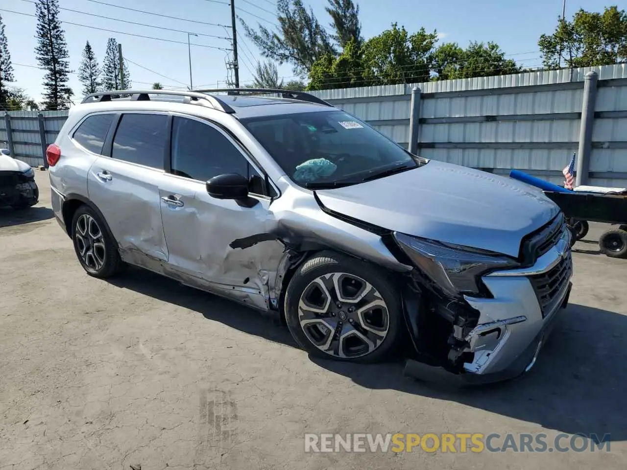 4 fotografías del automóvil dañado 4S4WMAWD8R3415072 SUBARU ASCENT 2024