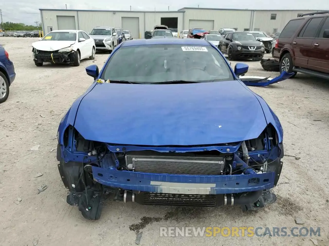 5 fotografías del automóvil dañado JF1ZCAC10L9701541 SUBARU BRZ 2020