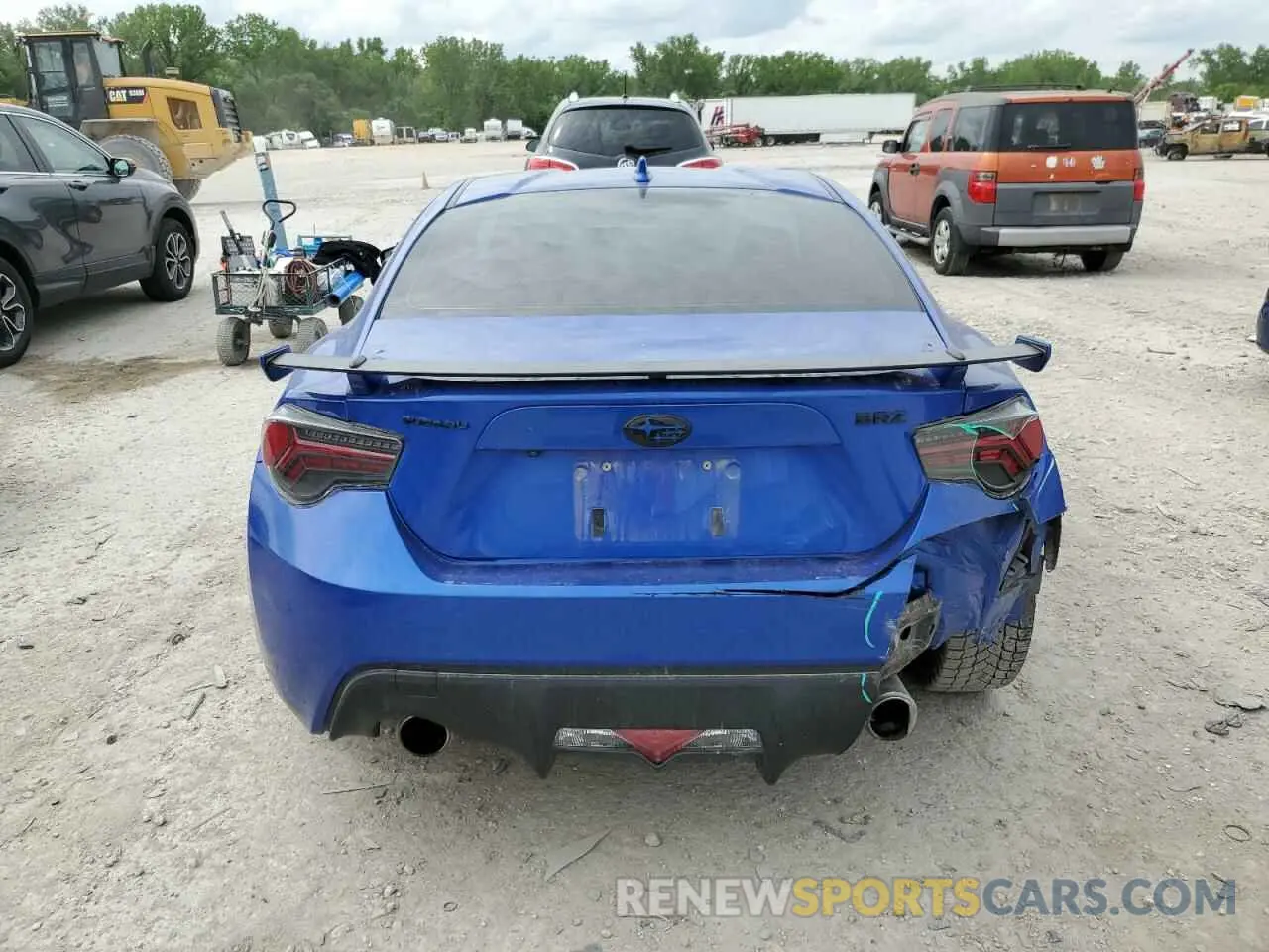 6 fotografías del automóvil dañado JF1ZCAC10L9701541 SUBARU BRZ 2020