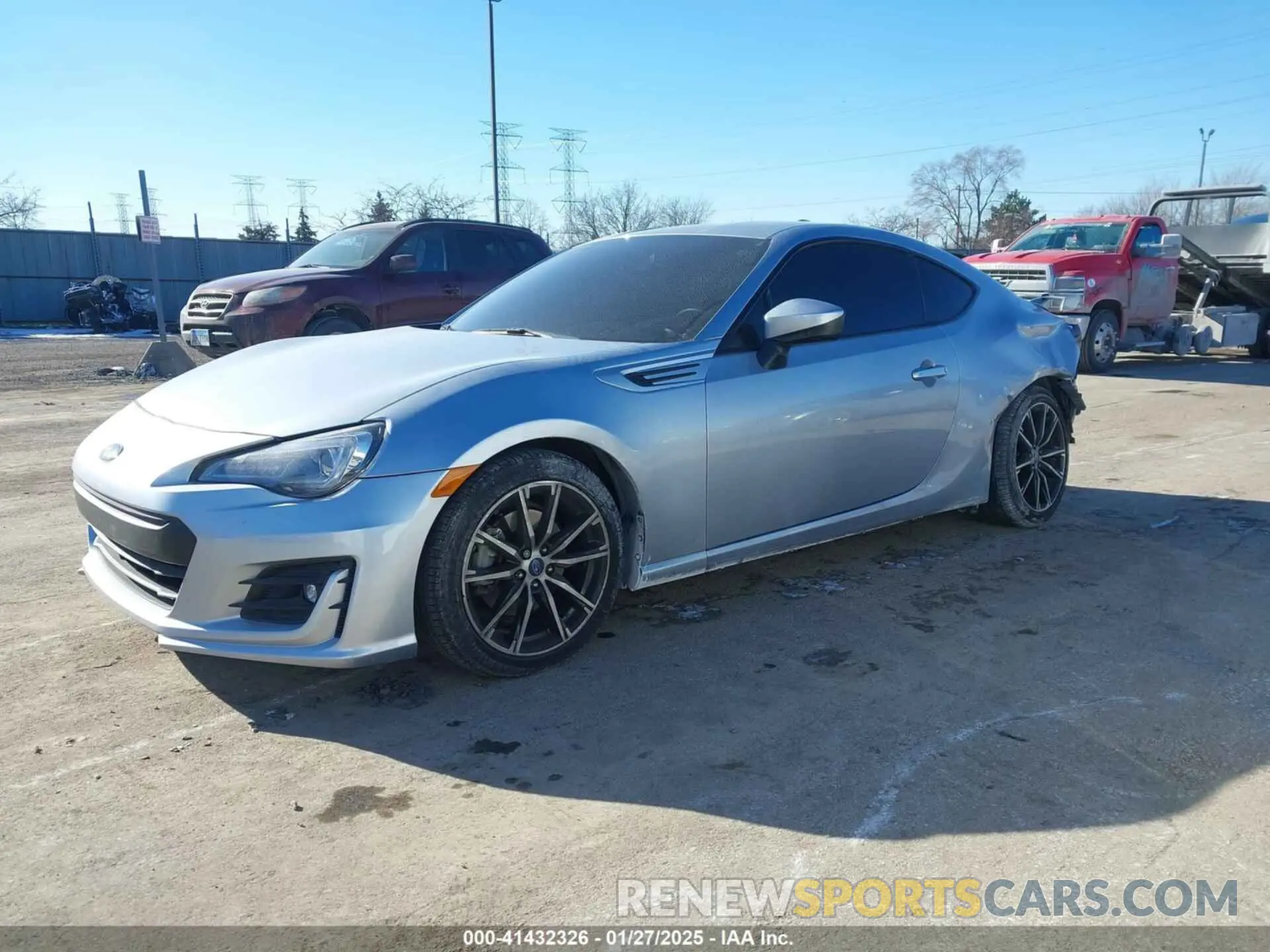 2 fotografías del automóvil dañado JF1ZCAC17L8700229 SUBARU BRZ 2020