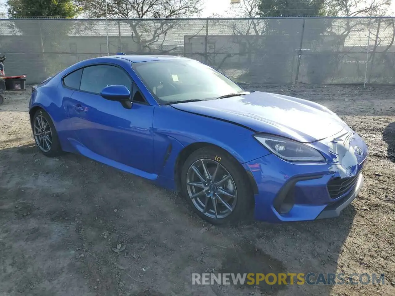 4 fotografías del automóvil dañado JF1ZDBC16N8702155 SUBARU BRZ 2022