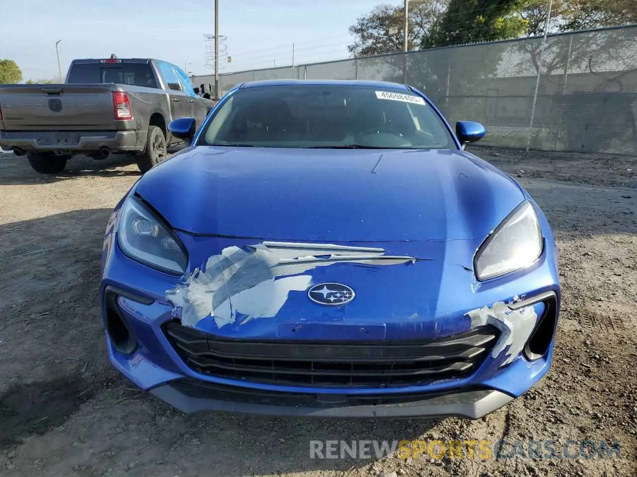 5 fotografías del automóvil dañado JF1ZDBC16N8702155 SUBARU BRZ 2022