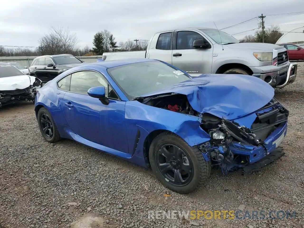 4 fotografías del automóvil dañado JF1ZDBE1XN9703476 SUBARU BRZ 2022